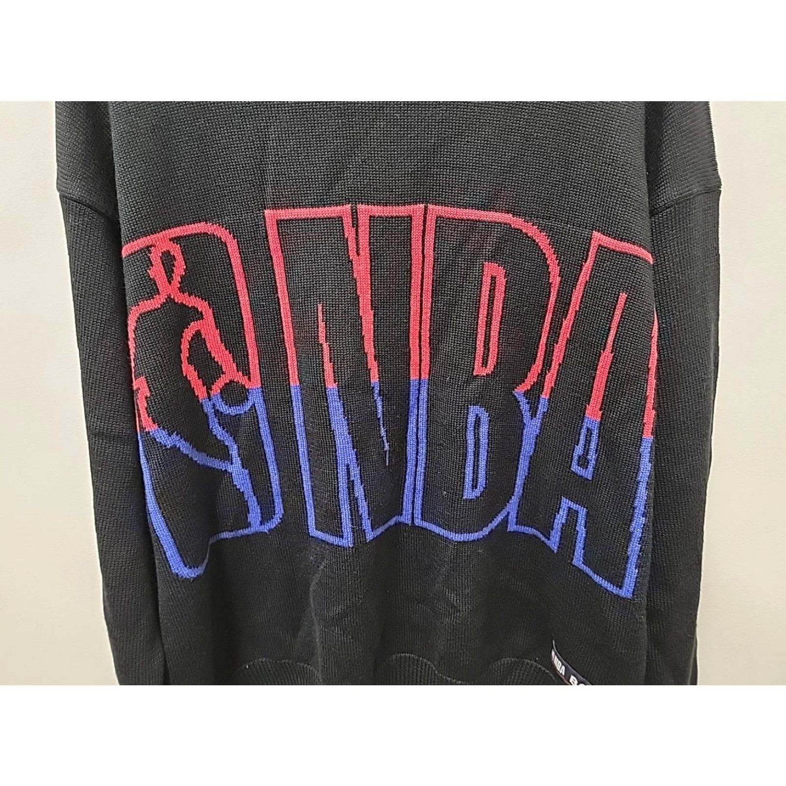 Hugo Boss NWT Hugo Boss x NBA Jumper Mens M Black Knit Wool Blend Logo Crew Neck Regular Pullover Seasonal All Seasons Size US M / EU 48-50 / 2 - 3 Thumbnail