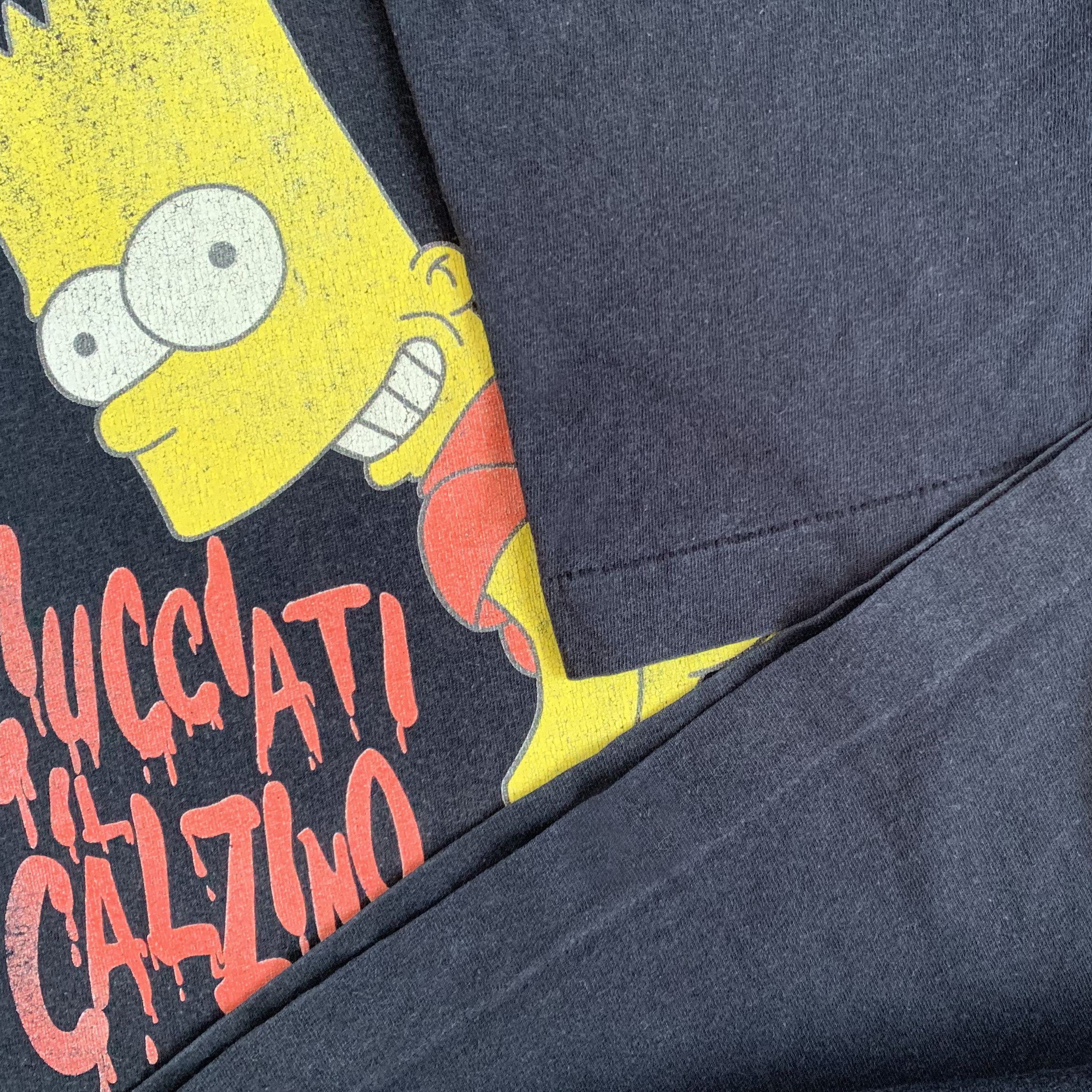 The Simpsons Vintage 2000 BART SIMPSON t shirt Single stitch Fox 90s / S Size US S / EU 44-46 / 1 - 5 Thumbnail