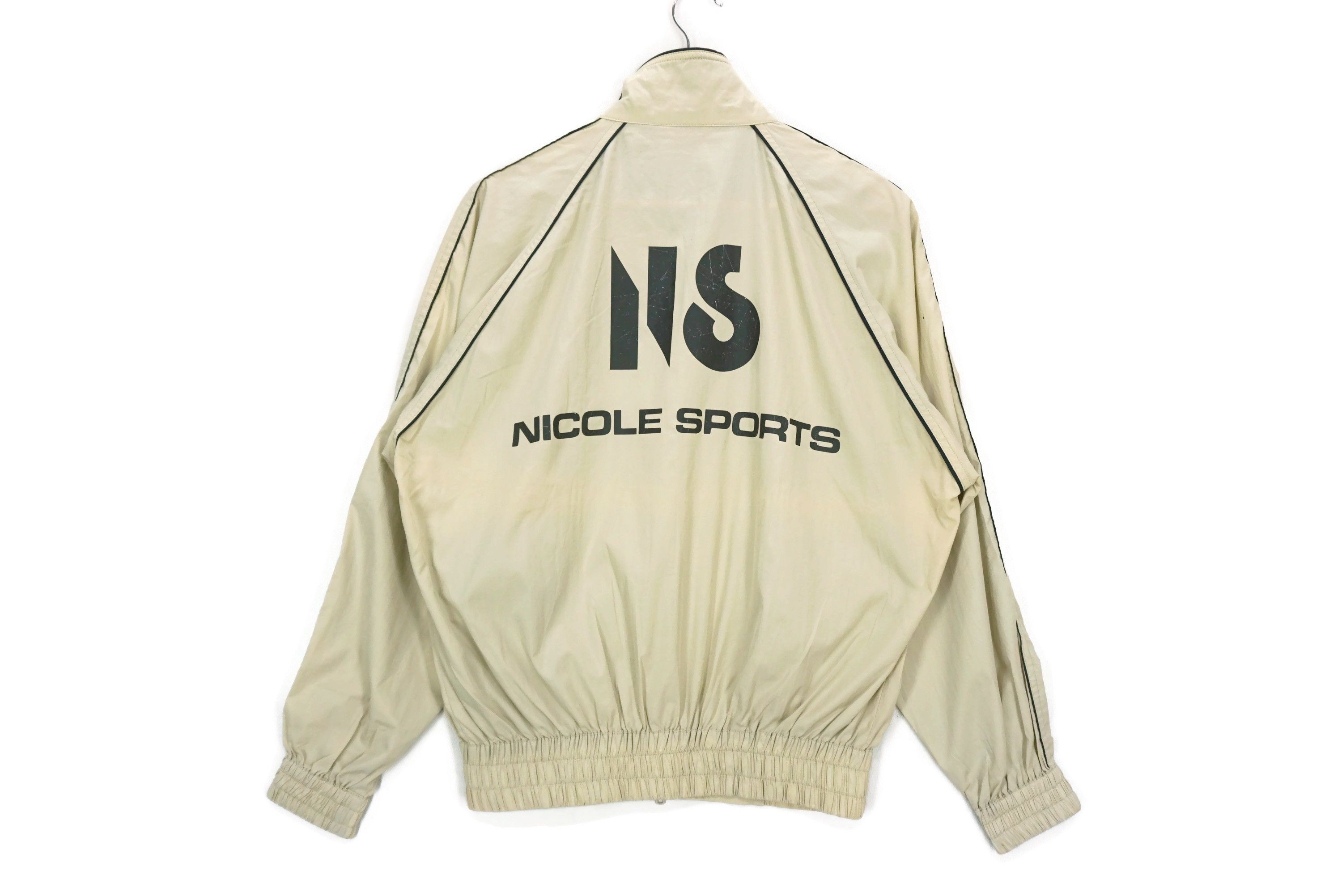 Japanese Brand Vintage Nicole Sports Spellout Windbreaker Golf Jacket Size US M / EU 48-50 / 2 - 1 Thumbnail