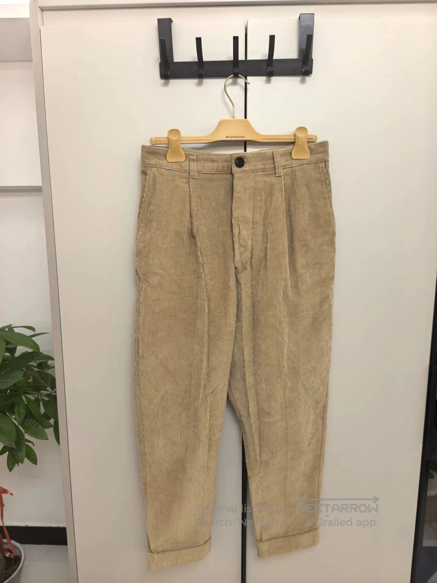 Japanese Brand AMIPARIS Solid Corduroy Ankle Trousers. Size US 40 / EU 56 - 1 Thumbnail