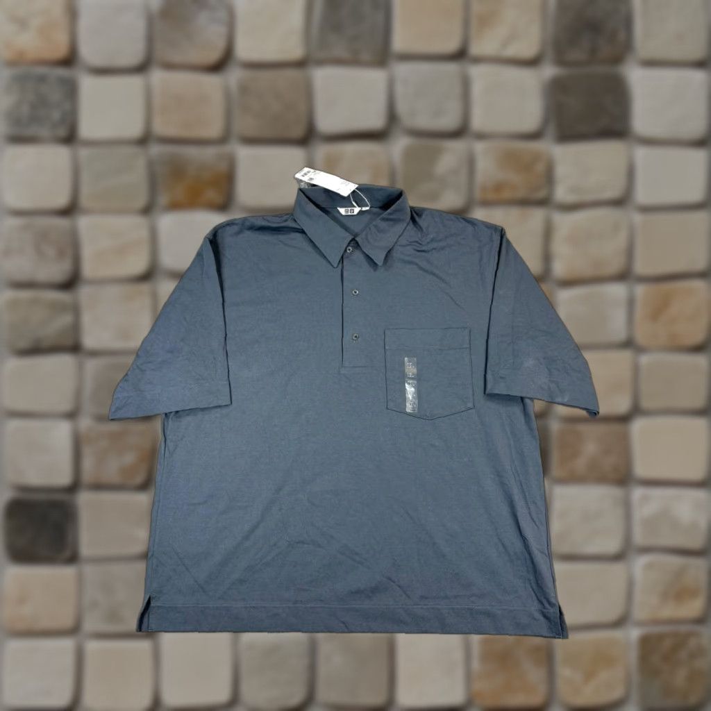 Uniqlo Uniqlo Polo Shirt Womens XL Gray Cotton Airism Polo Shirt Casual Womens XL Gray Cotton Airism 90s? Size XL / US 12-14 / IT 48-50 - 1 Thumbnail