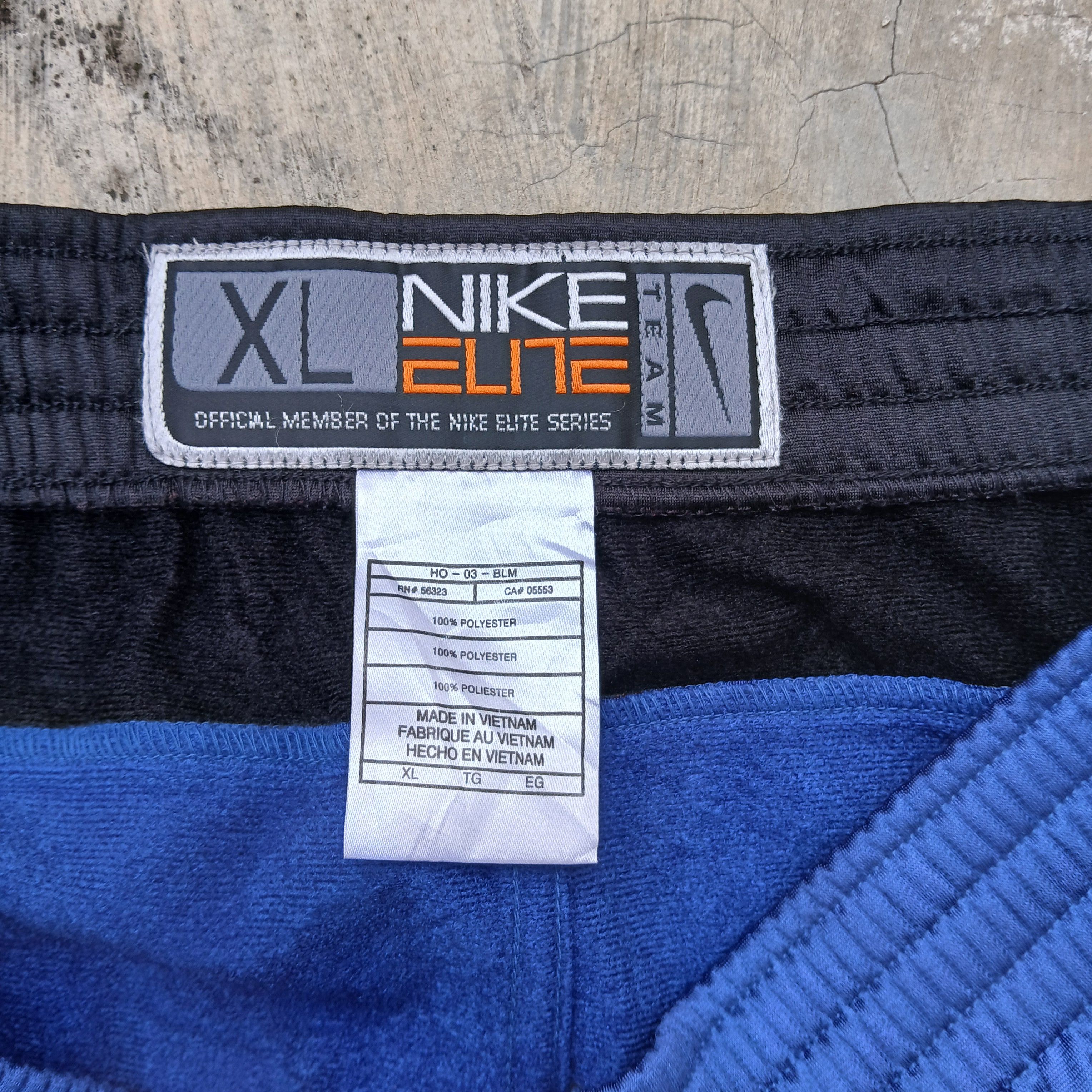 Nike Vintage nike elite trackpants blue devil 90s Size US 41 - 5 Thumbnail