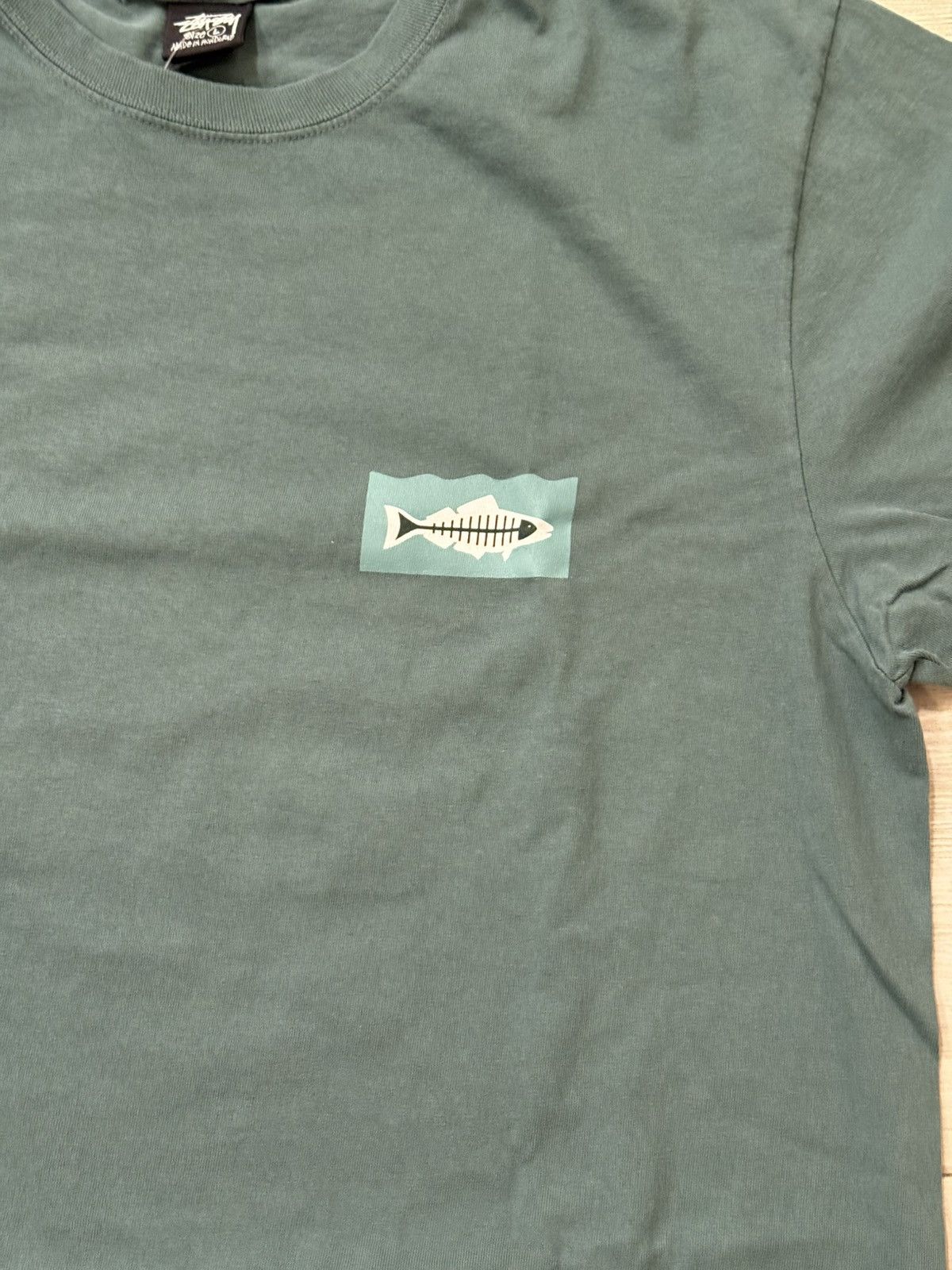 Stussy Stussy Heal The Bay 40 Pigment Dyed Pine Tee Size L Large Size US L / EU 52-54 / 3 - 2 Thumbnail