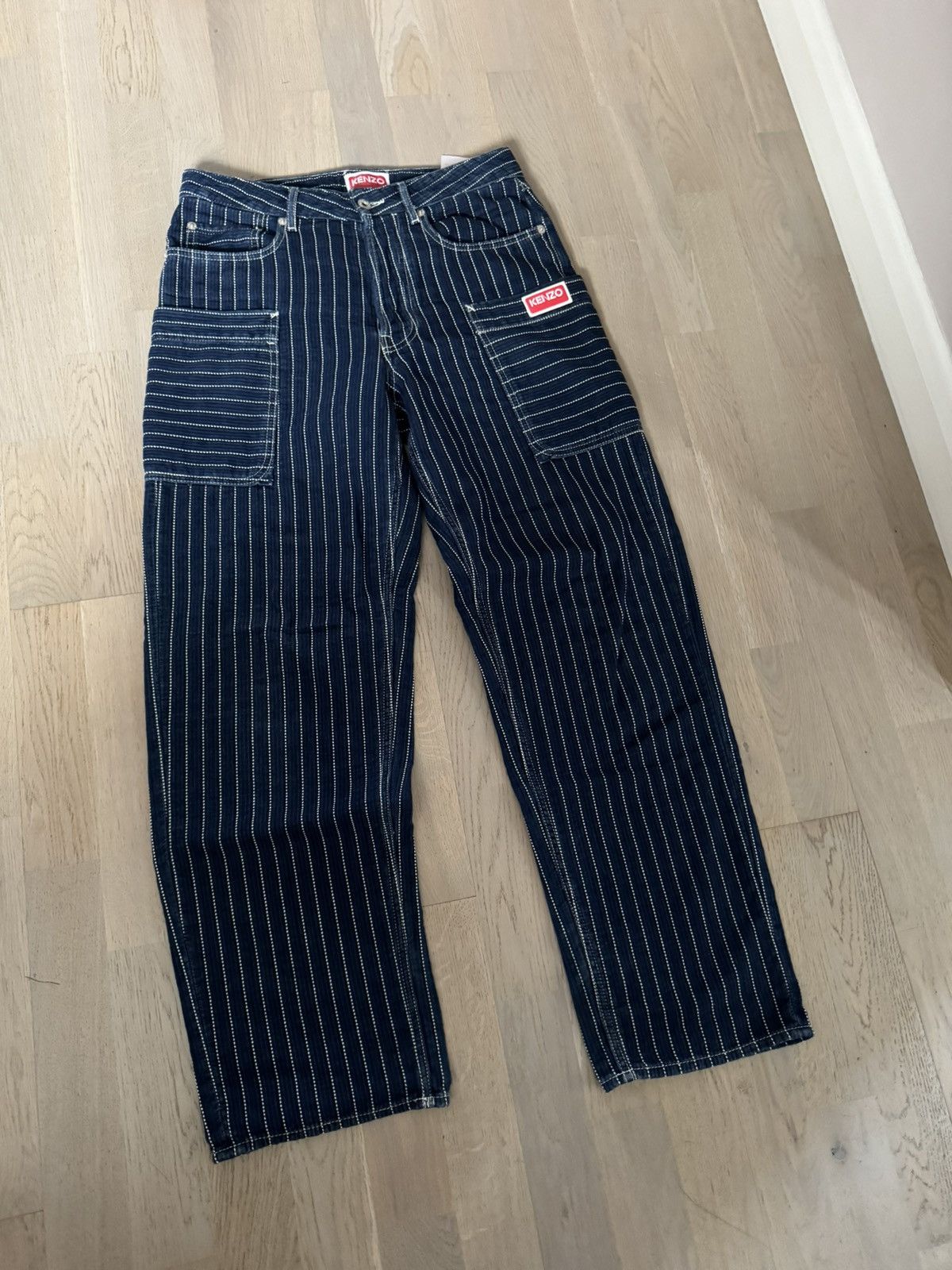 Kenzo KENZO pants STUDY REAL TAPE MEASUREMENTS IN PHOTOS BY TAPE Size US 28 / EU 44 - 3 Thumbnail