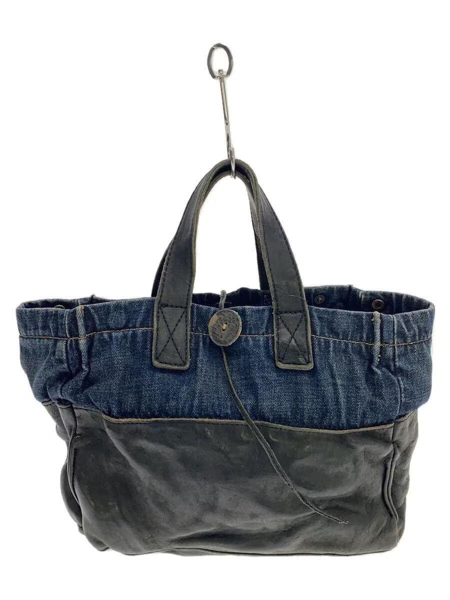 Comme des Garcons Reconstructed Denim Leather Tote Bag Size ONE SIZE - 1 Thumbnail