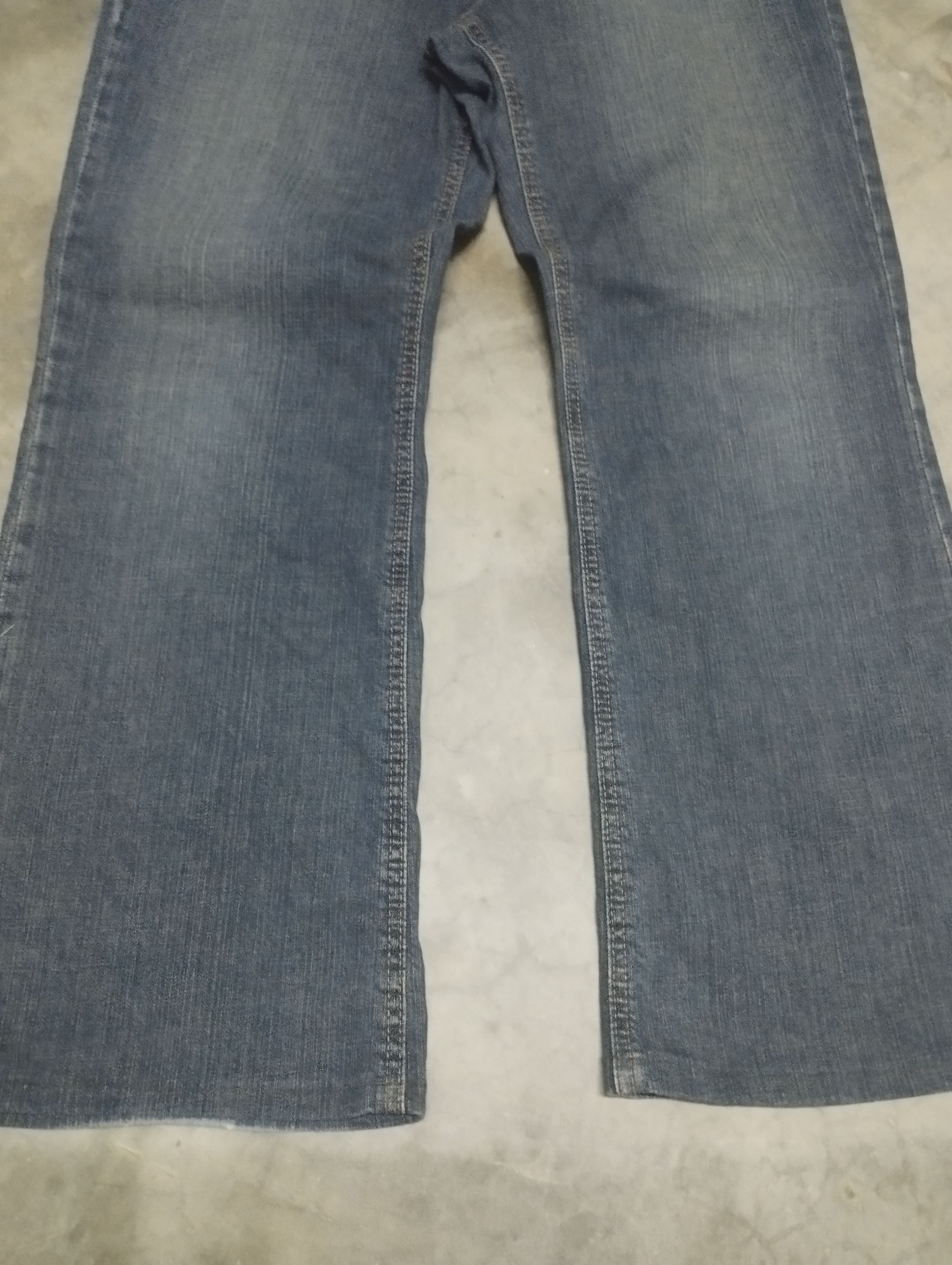 Tornado Mart Super Flare Jeans Mud Rusty Bobson Stretch Bootcut Jeans Size US 30 / EU 46 - 4 Thumbnail