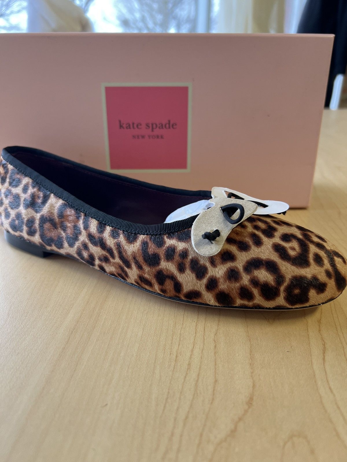 Kate Spade Leopard Print Flats Size US 8 / IT 38 - 2 Thumbnail