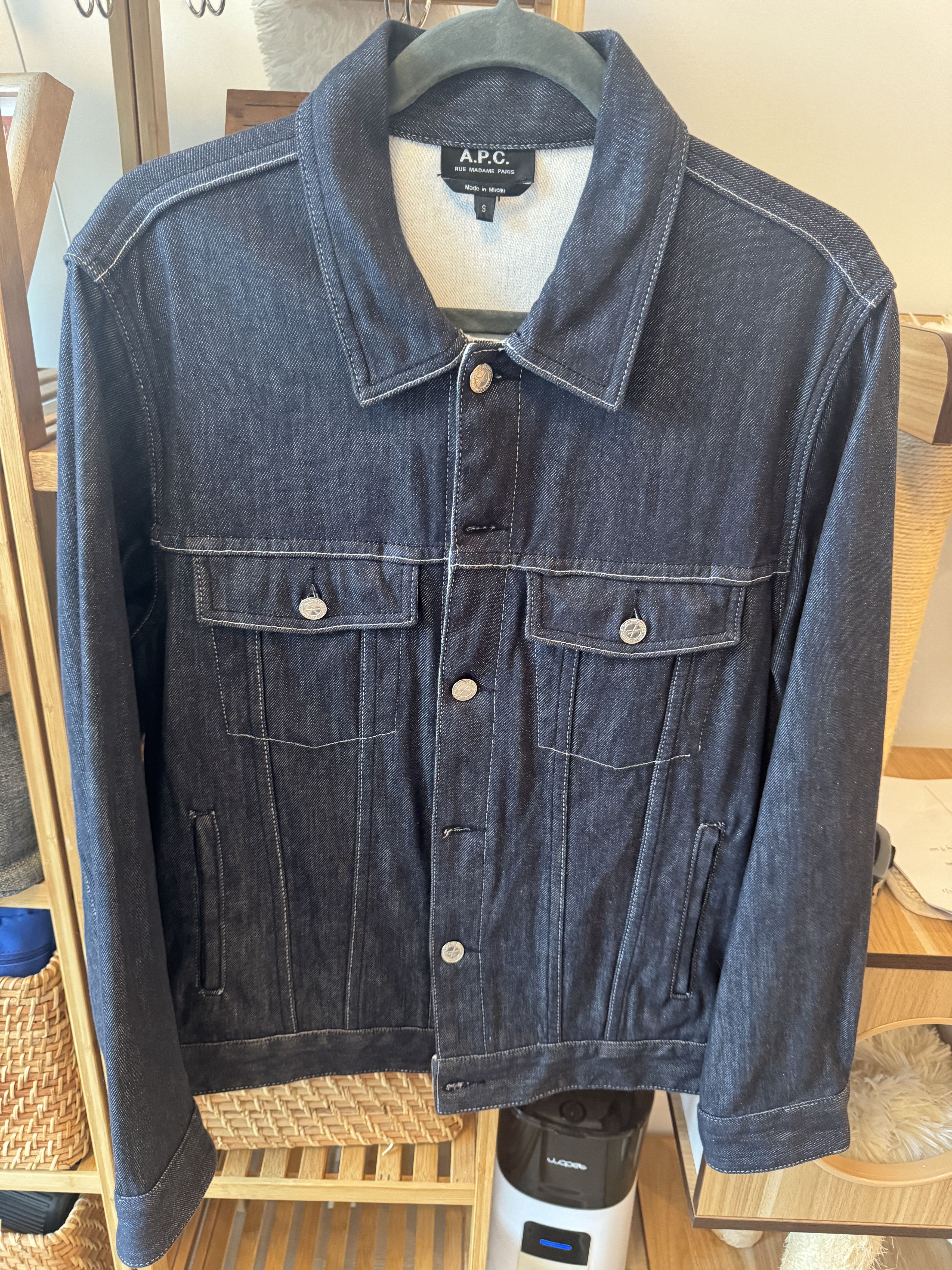 A.P.C. Lightweight APC Denim Jacket Size US S / EU 44-46 / 1 - 1 Thumbnail