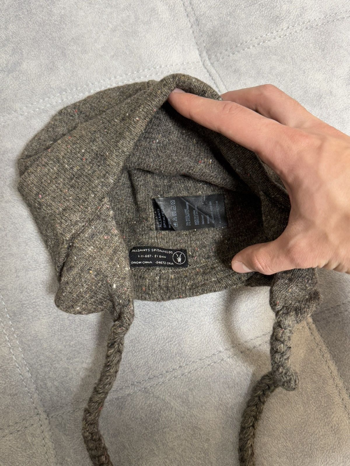 Allsaints × Vintage Vintage Rare All Saints avant garde Y2K hat cap Size ONE SIZE - 5 Thumbnail