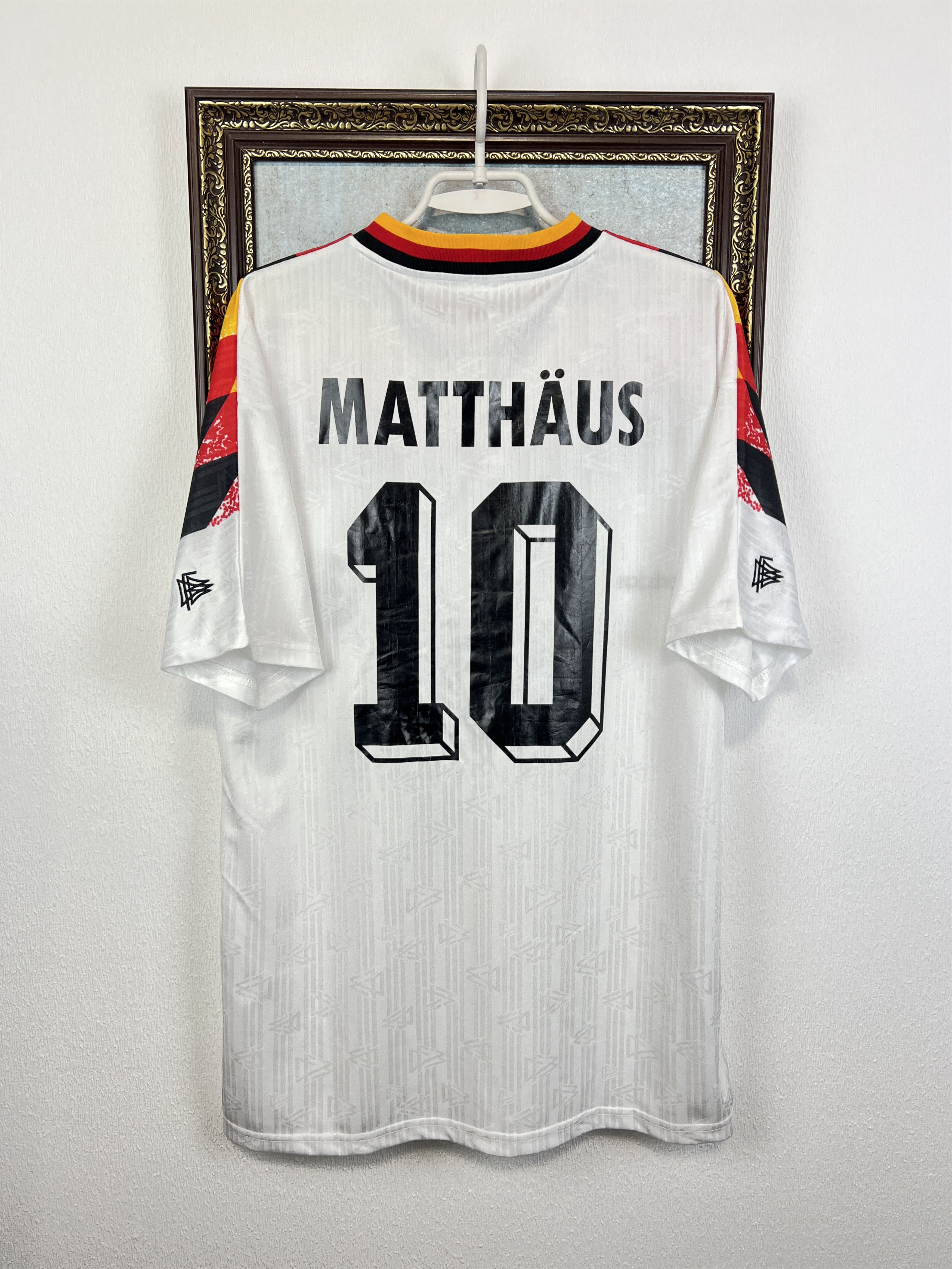 Vintage Germany Football Shirt Matthaus Replica Soccer Trikot Jersey Size US XL / EU 56 / 4 - 9 Thumbnail
