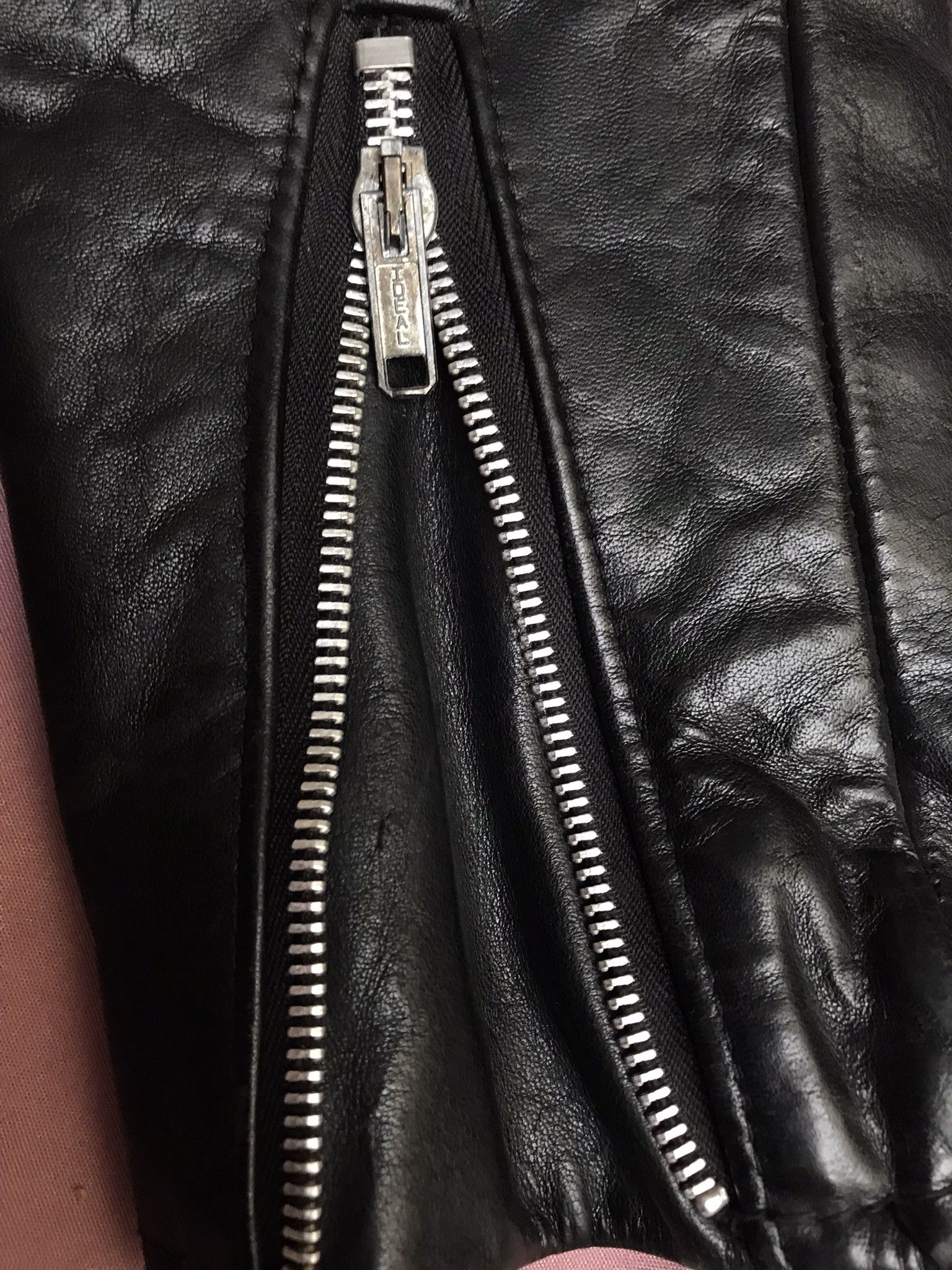 Schott SCHOTT NYC made in USA black leather perfecto nwot condition Size US S / EU 44-46 / 1 - 12 Thumbnail
