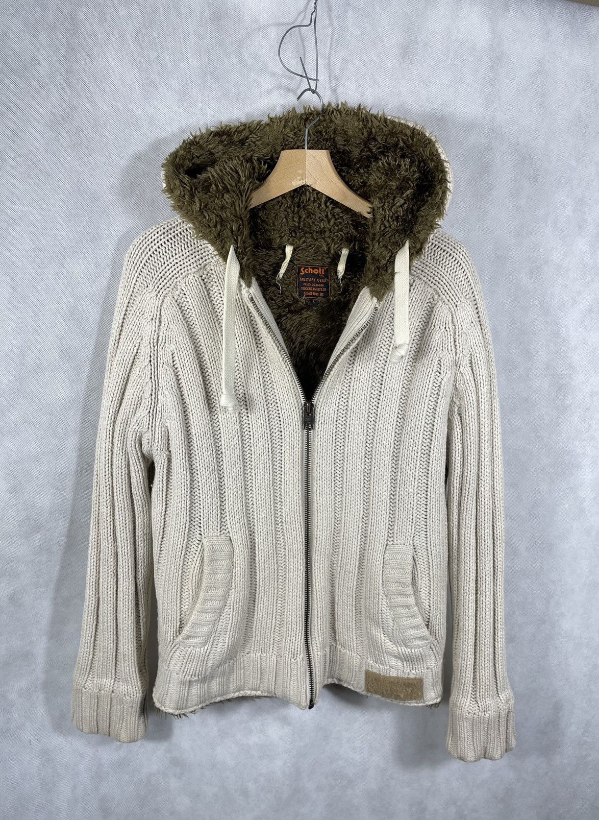 image of If Six Was Nine x Le Grande Bleu L G B Schott Faux Fur Sherpa Zip Up Sweater Ifsixwasnine Style in 