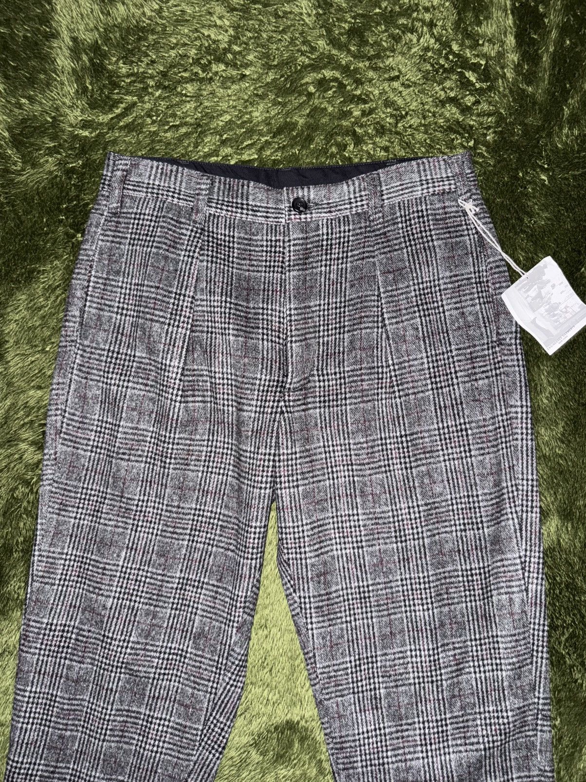 Engineered Garments [M] Engineered Garments Carlyle Check Wool Trousers Plaid Size US 34 / EU 50 - 6 Thumbnail