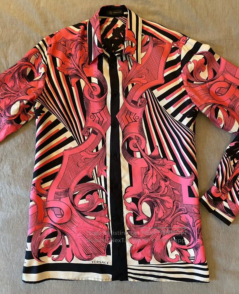 Versace Versace Silk shirt Size US S / EU 44-46 / 1 - 1 Thumbnail