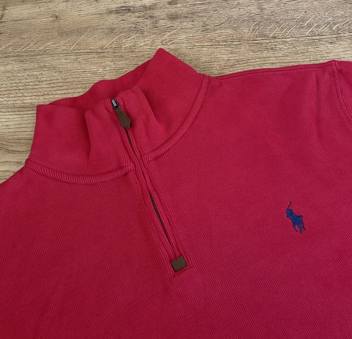 Polo Ralph Lauren Polo Ralph Lauren Half Zip Sweetshirt x Vintage x Old Money Size US XL / EU 56 / 4 - 3 Thumbnail