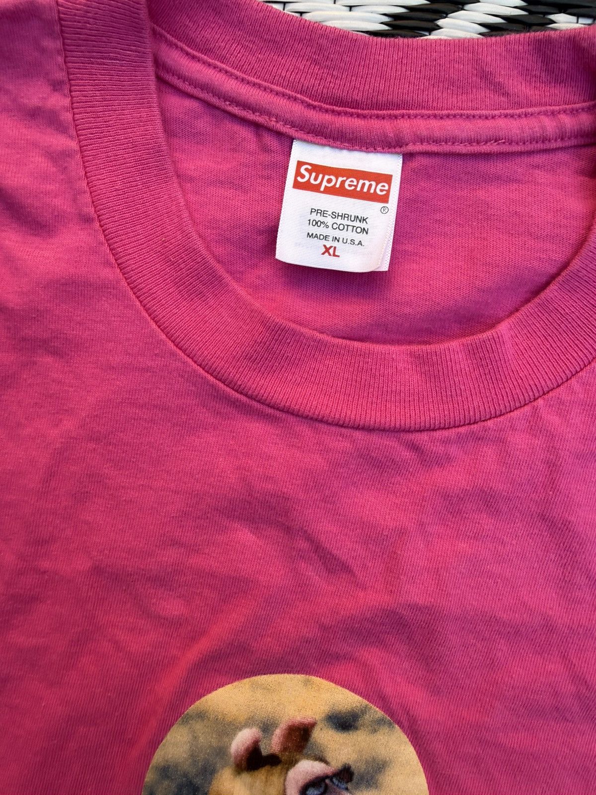 Supreme Supreme Miss Piggy Tee Size US XL / EU 56 / 4 - 3 Thumbnail