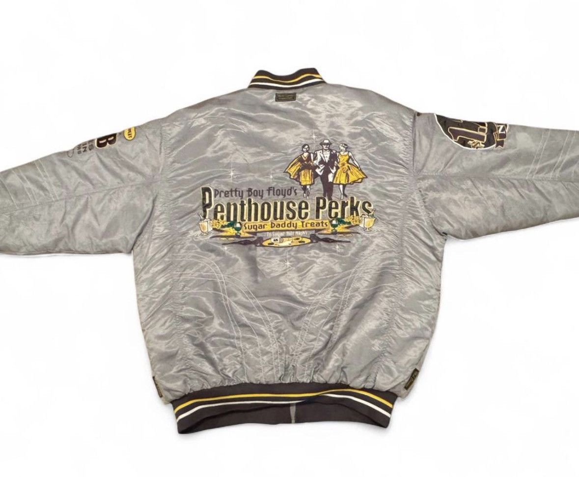 Other Mob Candy Pretty Boy Floyd Penthouse Perks Satin Jacket 3XL Size US XXL / EU 58 / 5 - 3 Thumbnail