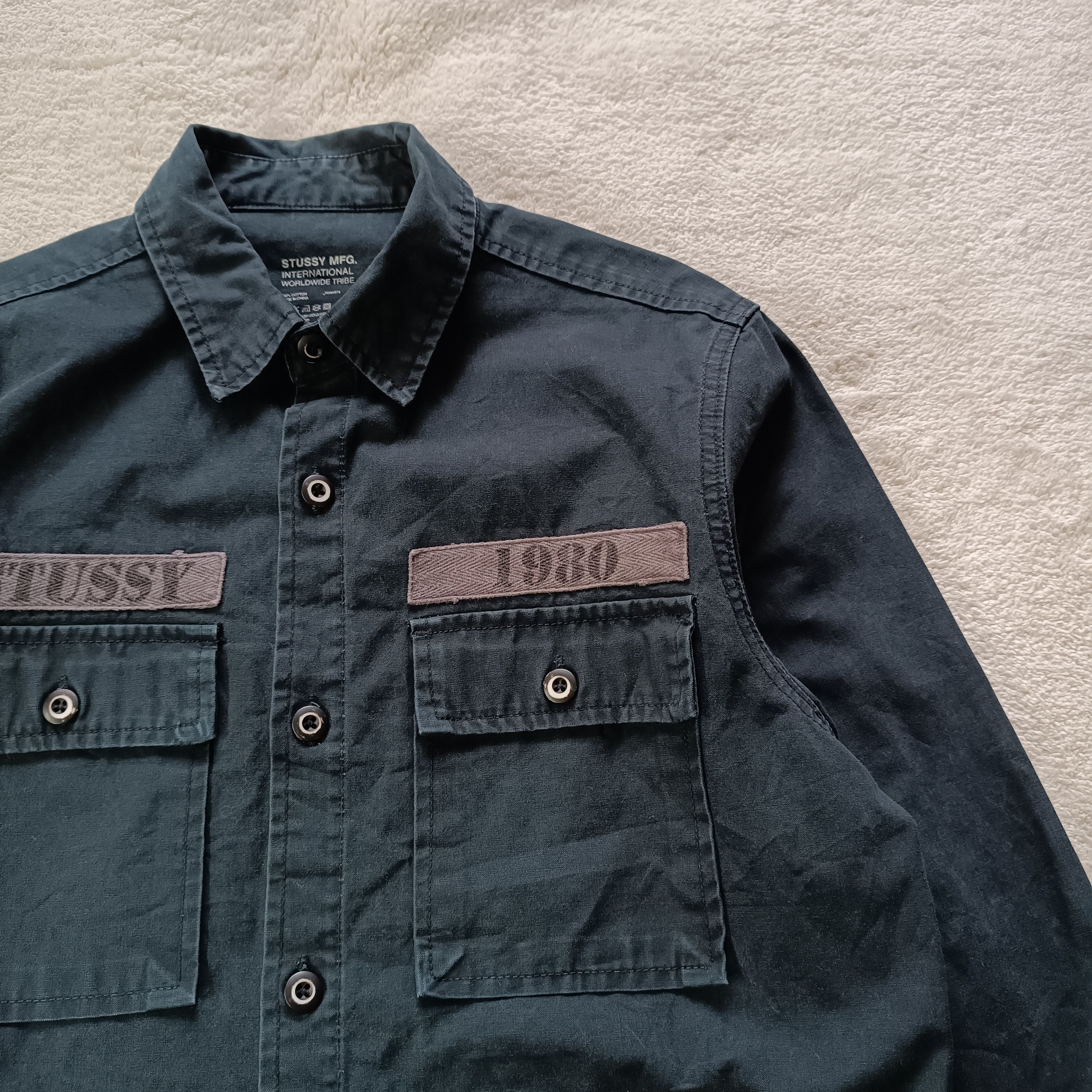 Stussy Stussy Shirt Button Ups Size US S / EU 44-46 / 1 - 4 Thumbnail