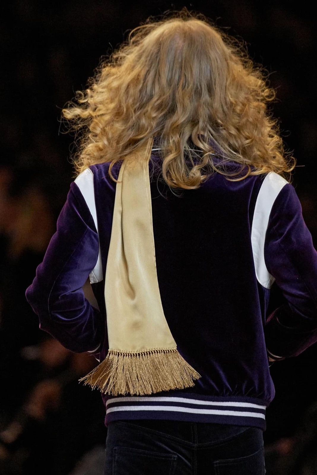 Celine Grail FW20 Celine purple velvet teddy jacket 46 Size US S / EU 44-46 / 1 - 5 Thumbnail