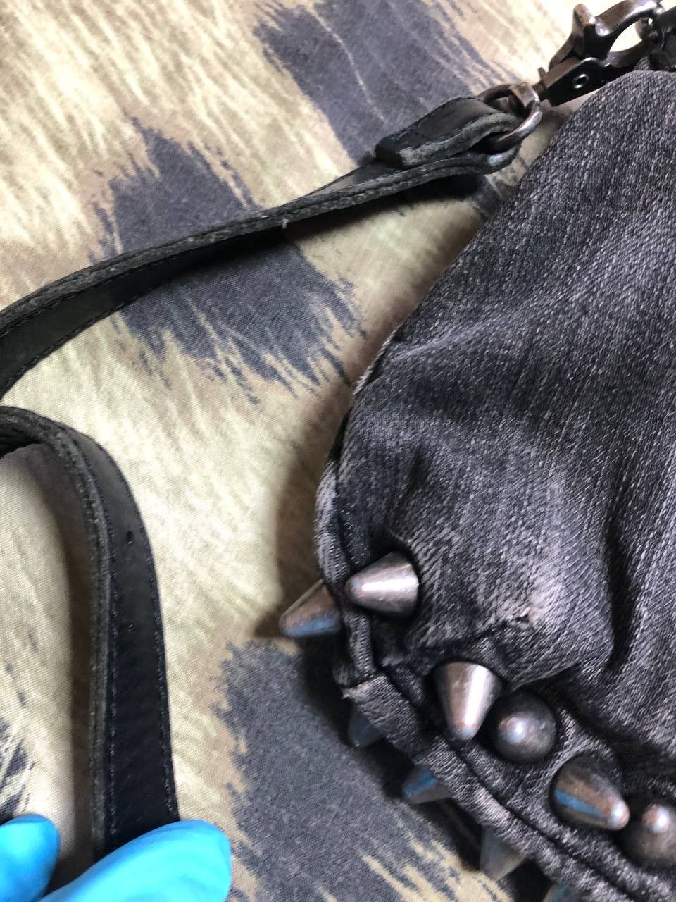 Diesel Vintage DIESEL studded shoulder bag Size ONE SIZE - 8 Thumbnail
