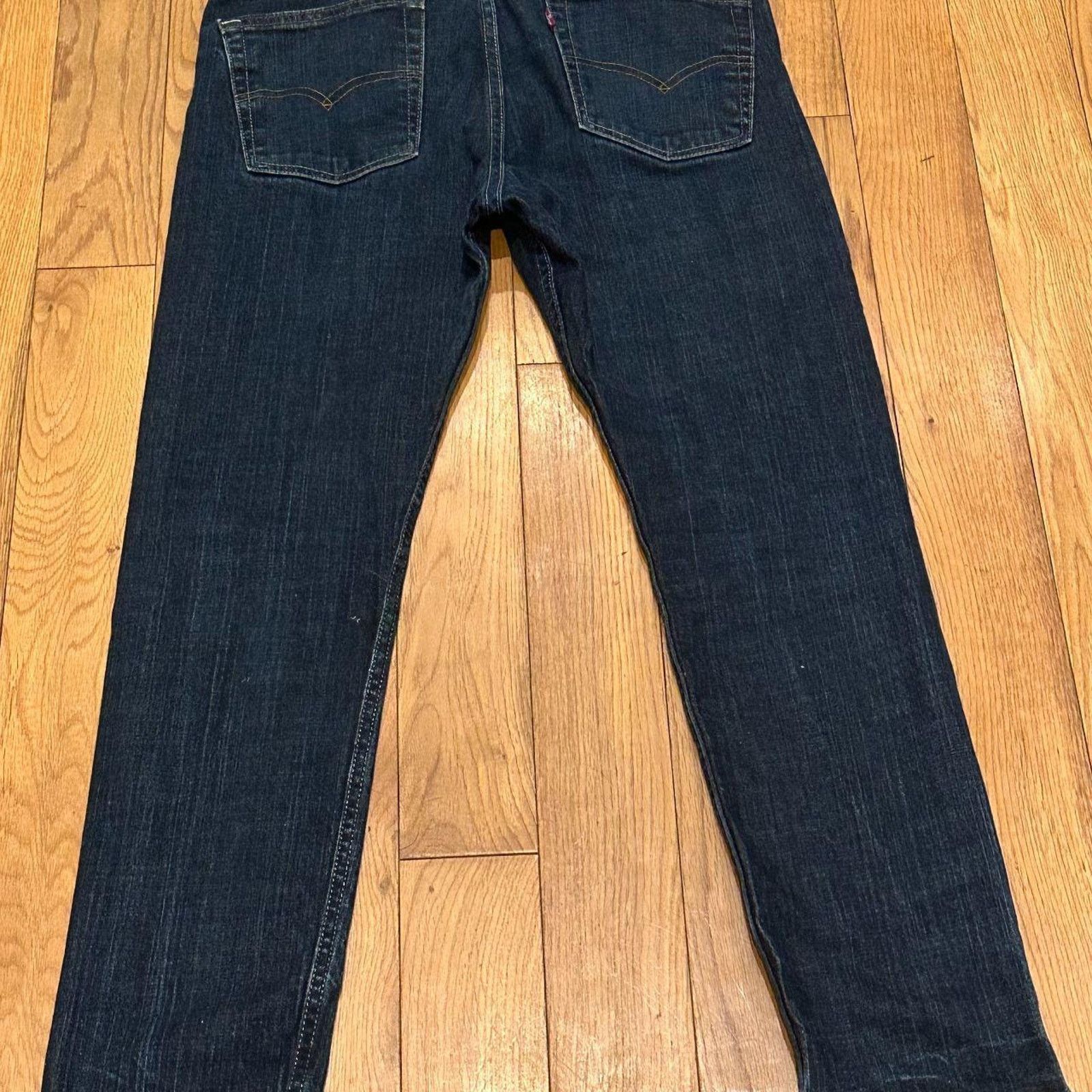 Levi's Levi strauss dark blue denim Size US 33 - 3 Thumbnail