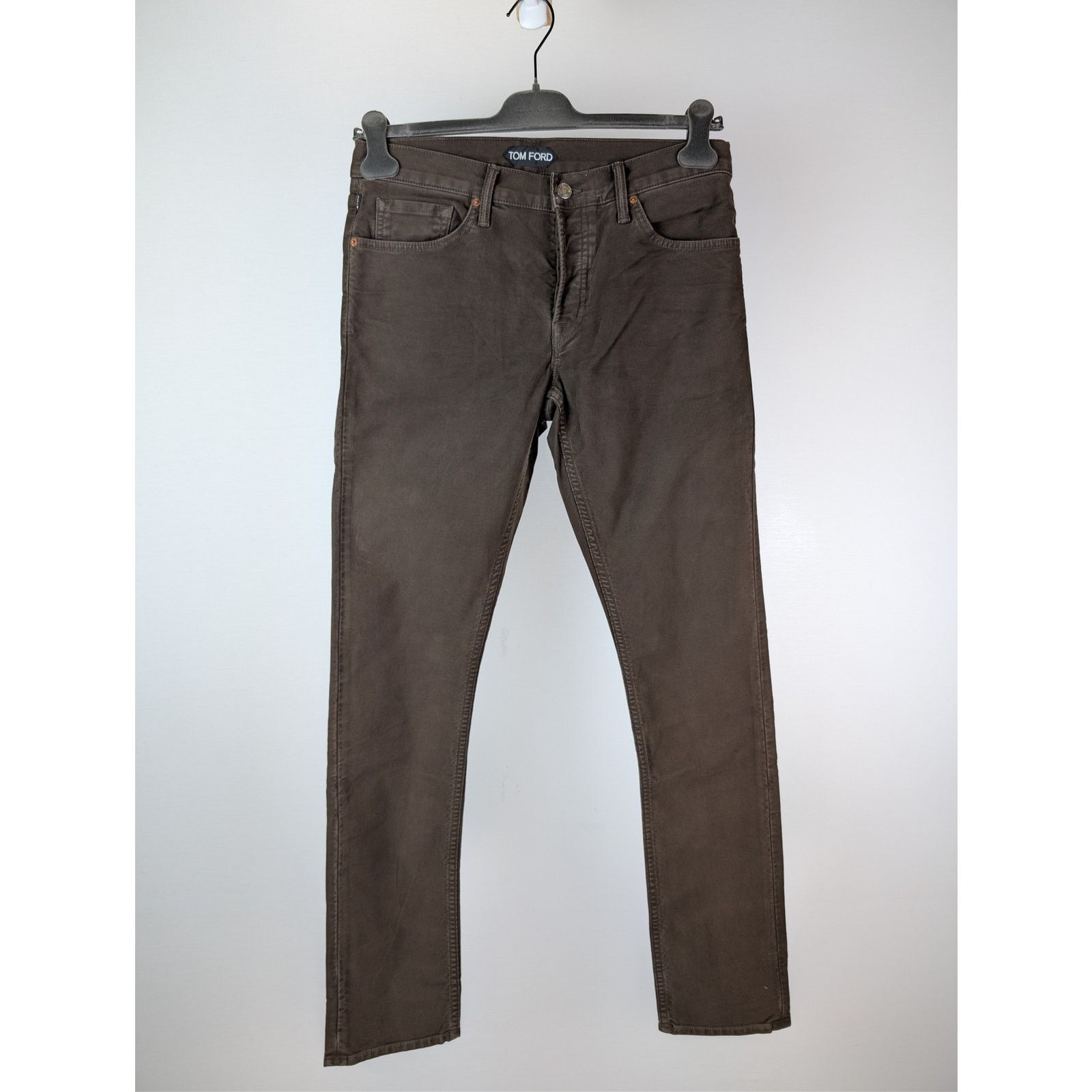 Tom Ford o1rshd1 Slim-Fit Denim Jeans in Brown 32 Size US 32 / EU 48 - 2 Thumbnail