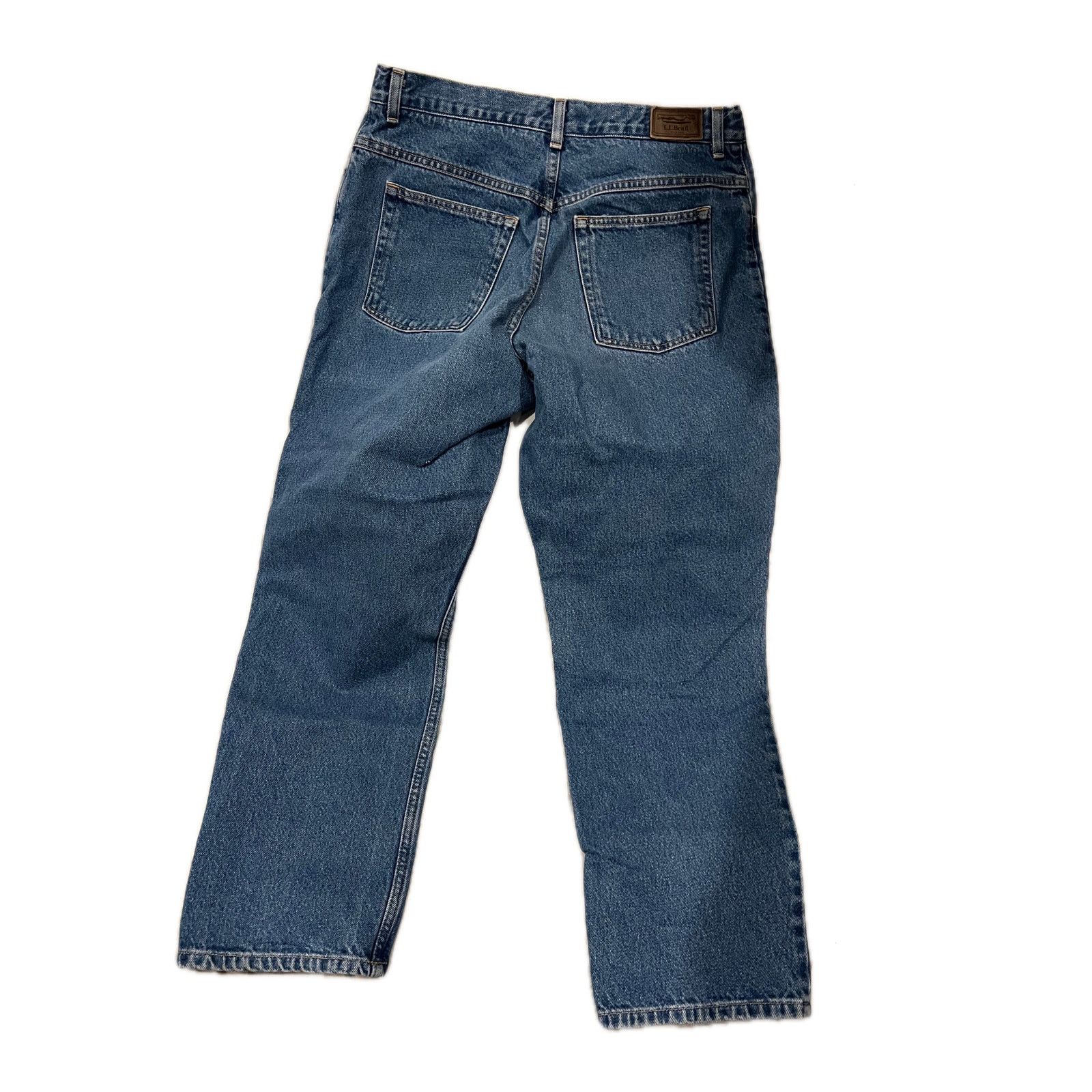 L.L. Bean L.L. Bean Relaxed Fit Jeans Womans 14 Reg Size 36" / US 14 / IT 50 - 2 Thumbnail