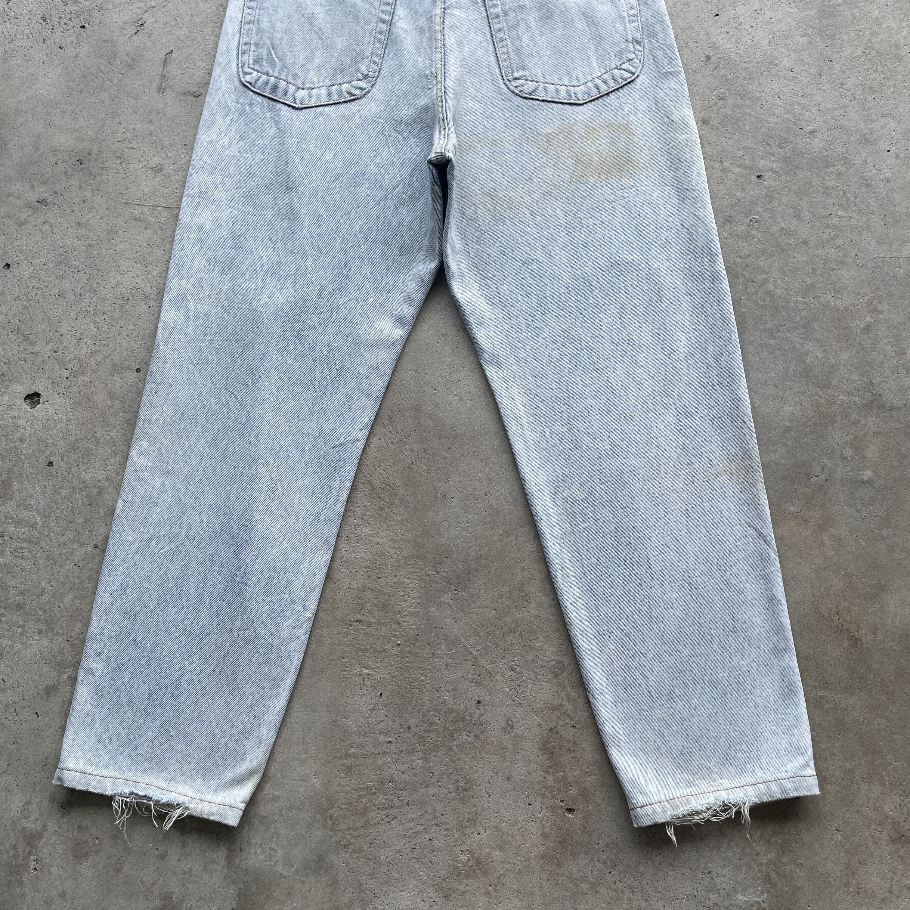 Edwin VINTAGE EDWIN WASH JEANS FADED DENIM DISTRESSED PANTS W33 Size US 33 - 10 Thumbnail