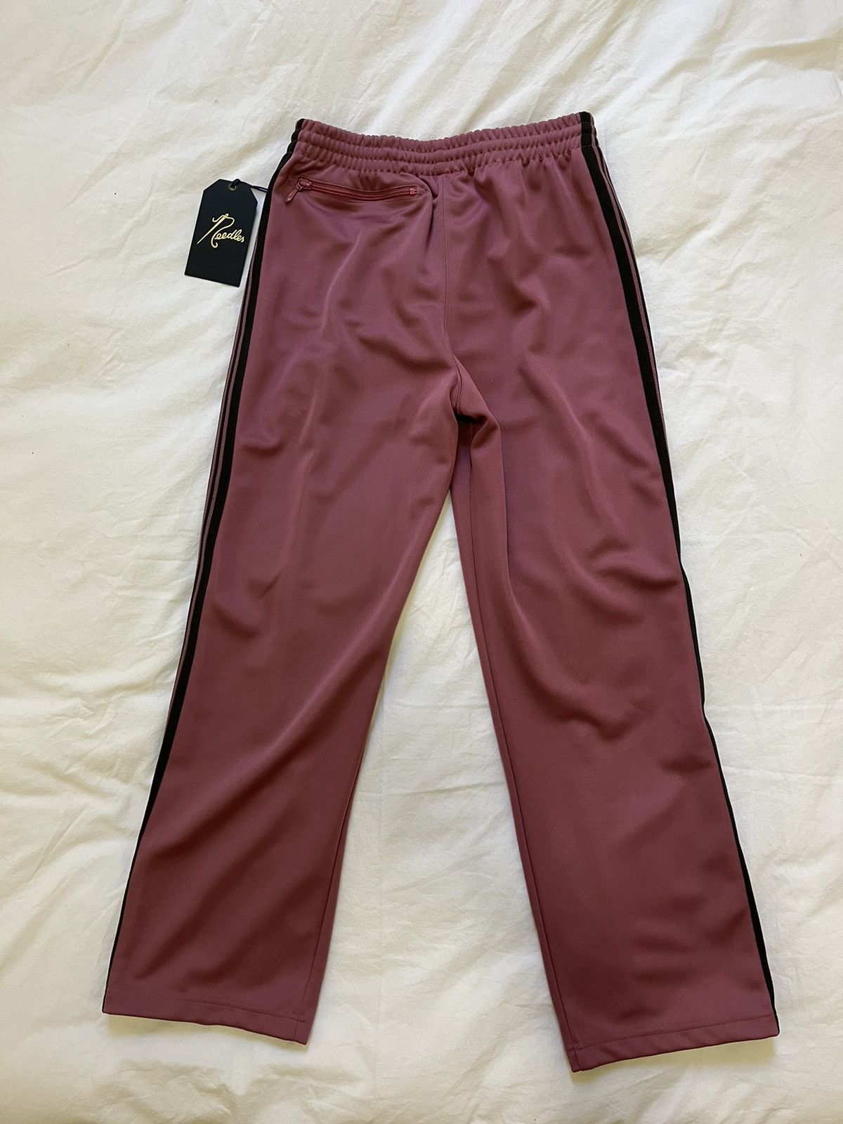 Needles Needles Track Pants Pink Straight Cut Size US 31 - 3 Thumbnail