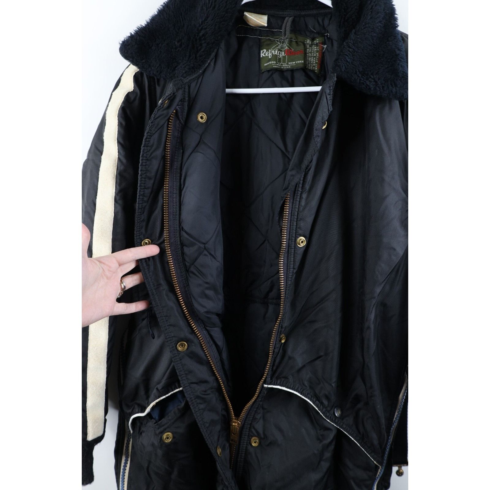 Refrigiwear × Vintage Vintage 70s Refrigiwear Arctic Cat Belted Snowmobile Suit Size US M / EU 48-50 / 2 - 16 Thumbnail