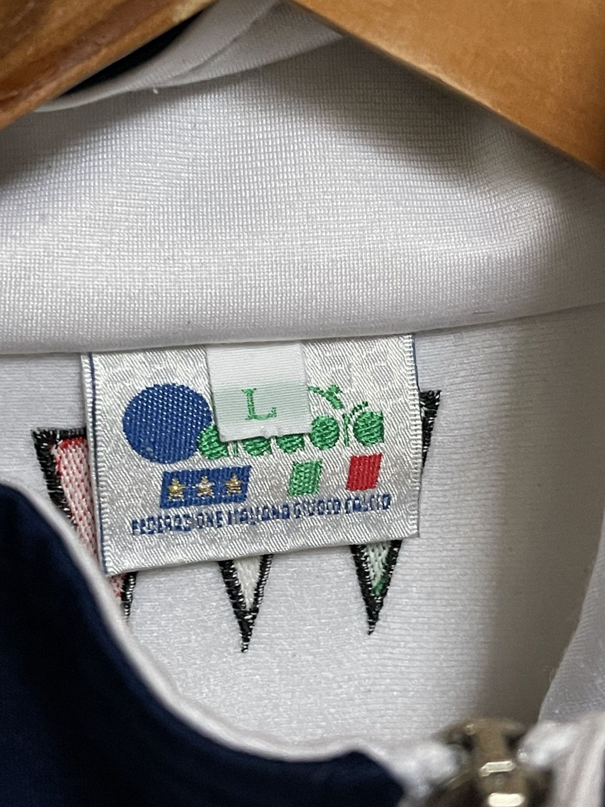Diadora × Vintage Vintage Diadora Italy 1994 World Cup Warm Up Jacket Size US L / EU 52-54 / 3 - 3 Thumbnail
