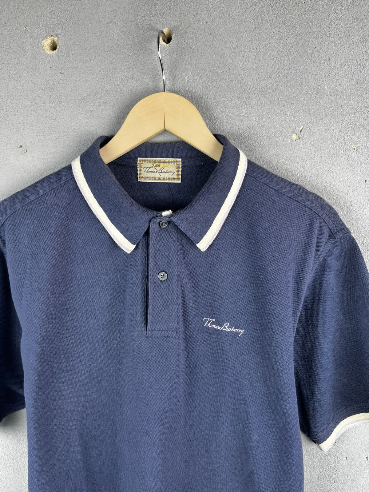 Burberry Thomas Burberry polo shirt vintage size L Size US XL / EU 56 / 4 - 6 Thumbnail