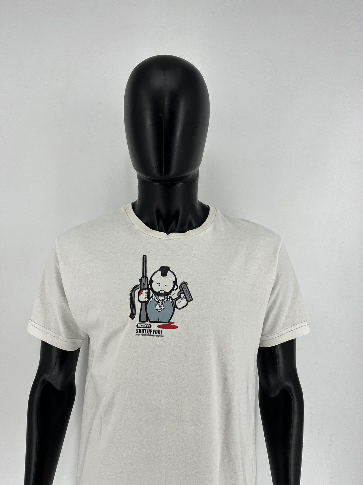 Cartoon Network Vintage 06 Pulp Fiction Movie Cartoon by Scam Gangster TShir Size US XL / EU 56 / 4 - 1 Thumbnail
