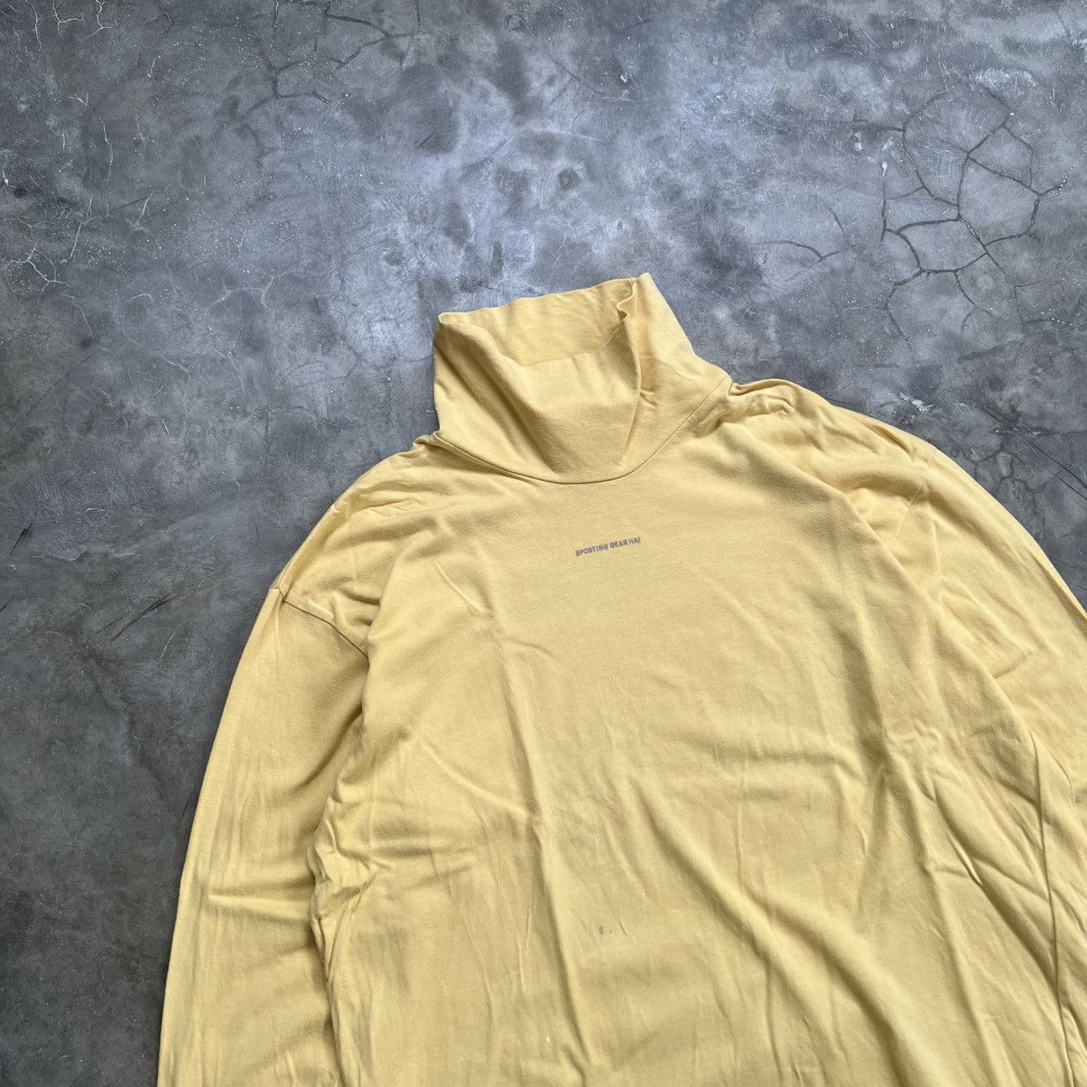 Issey Miyake Vintage Hai Sporting Gear Turtle Neck Longsleeve Shirt Size US M / EU 48-50 / 2 - 2 Thumbnail