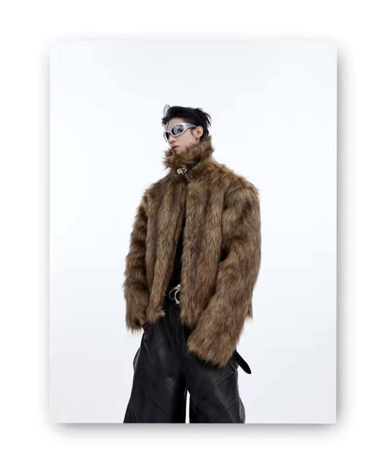 Japanese Brand × Vintage Soft fluffy faux fur coat Size US L / EU 52-54 / 3 - 3 Thumbnail