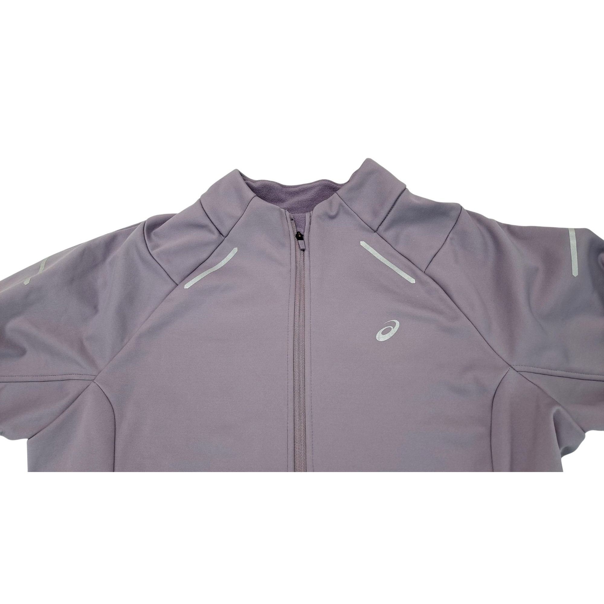 Asics Asics Lite Show 2 Jacket Purple Reflective Thumbhole Running Size M / US 6-8 / IT 42-44 - 6 Thumbnail