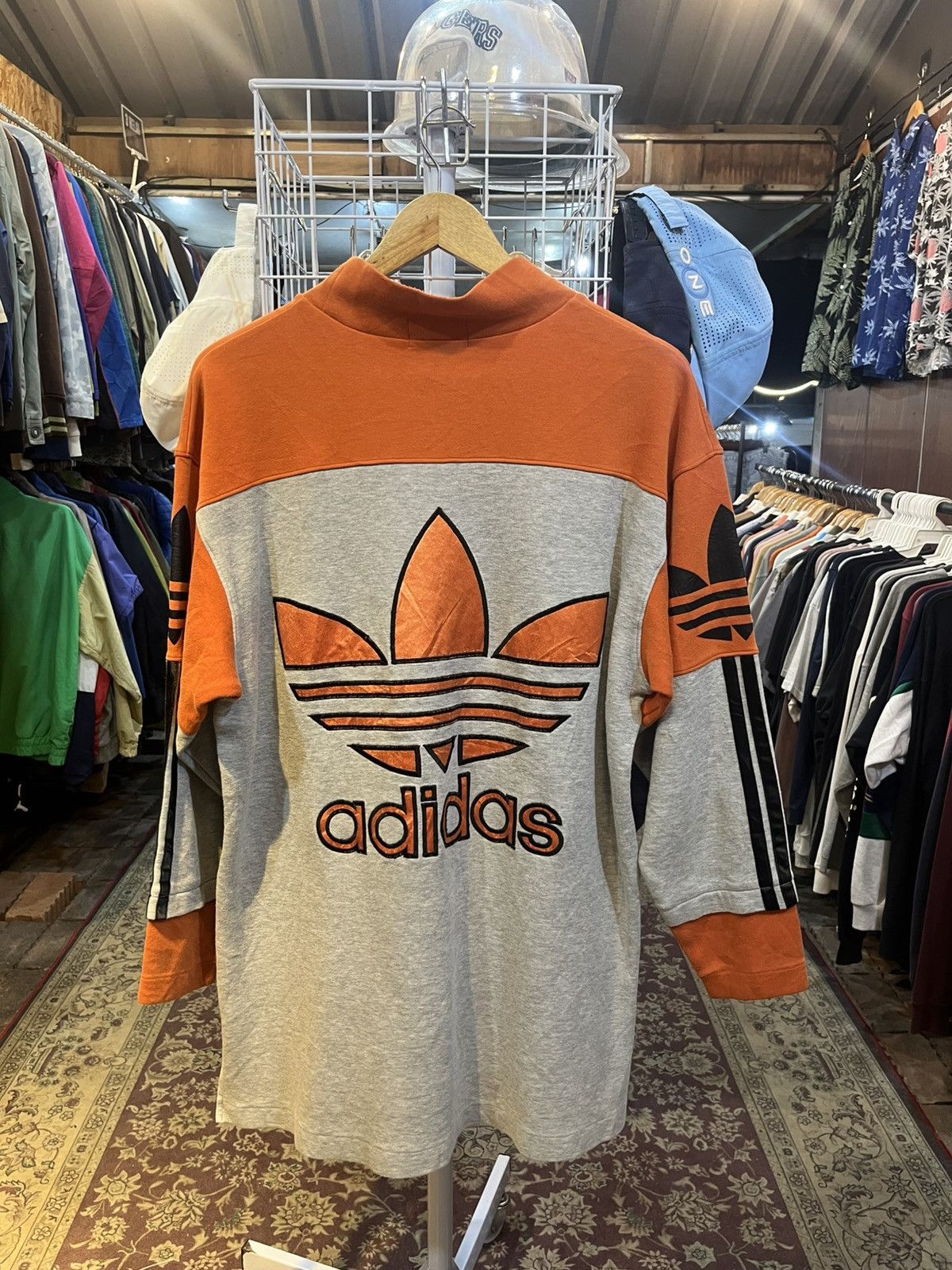 Adidas Vintage 90s Adidas Sweatshirt Size US L / EU 52-54 / 3 - 2 Thumbnail