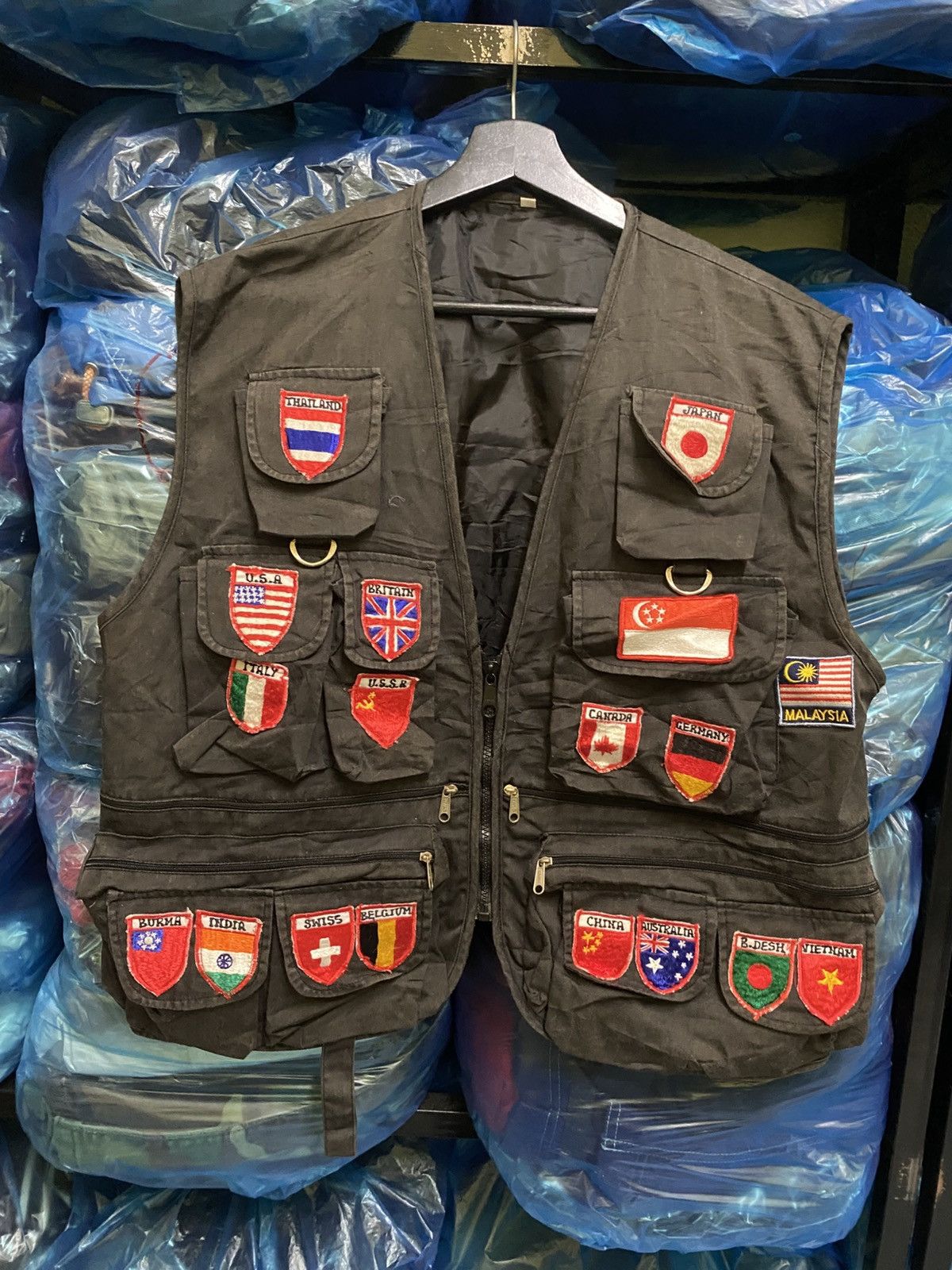 Other VINTAGE UTILITY VEST JACKET Size US XL / EU 56 / 4 - 1 Thumbnail