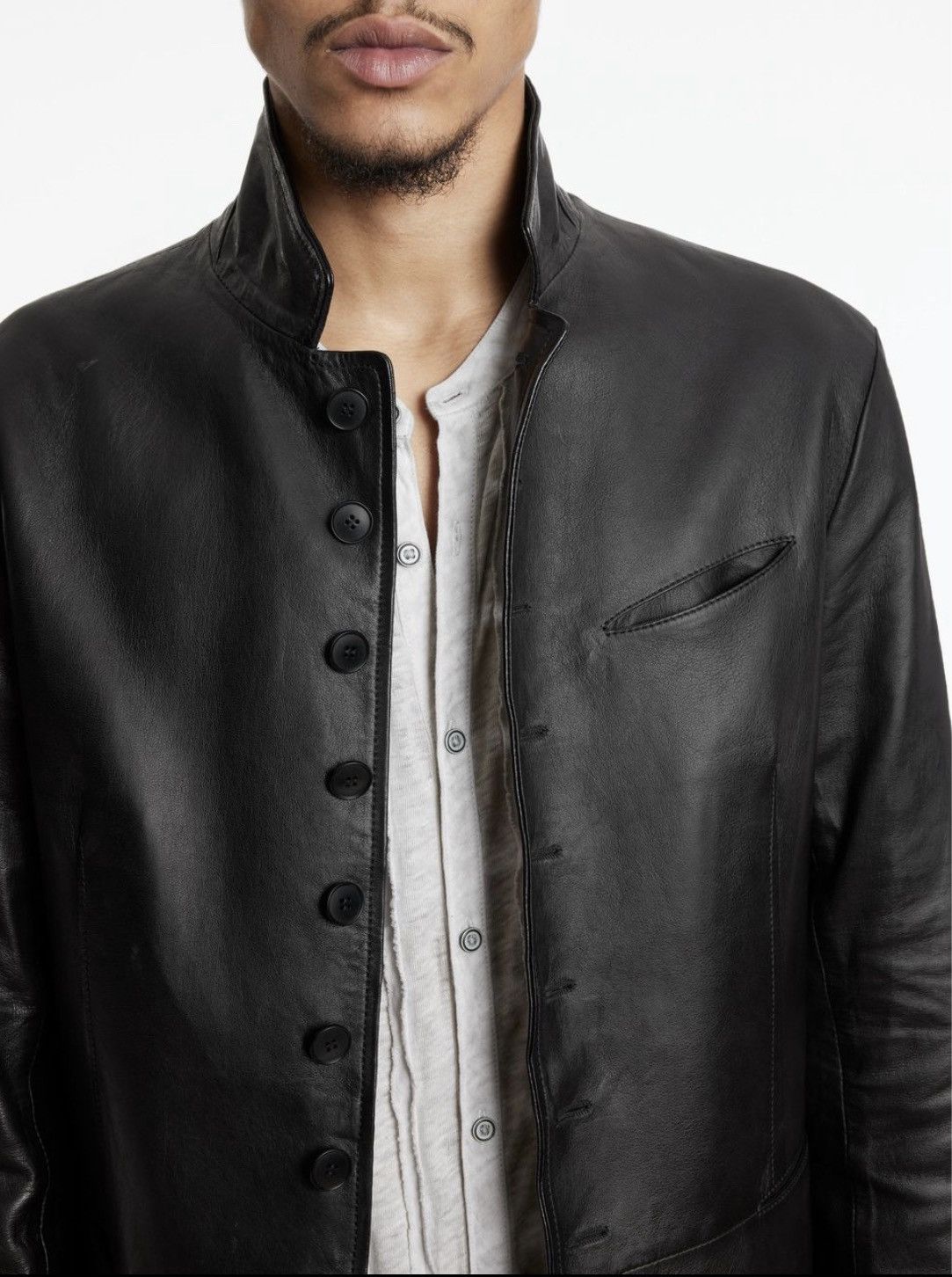 John Varvatos Woodward leather jacket. 50 Size US M / EU 48-50 / 2 - 6 Thumbnail