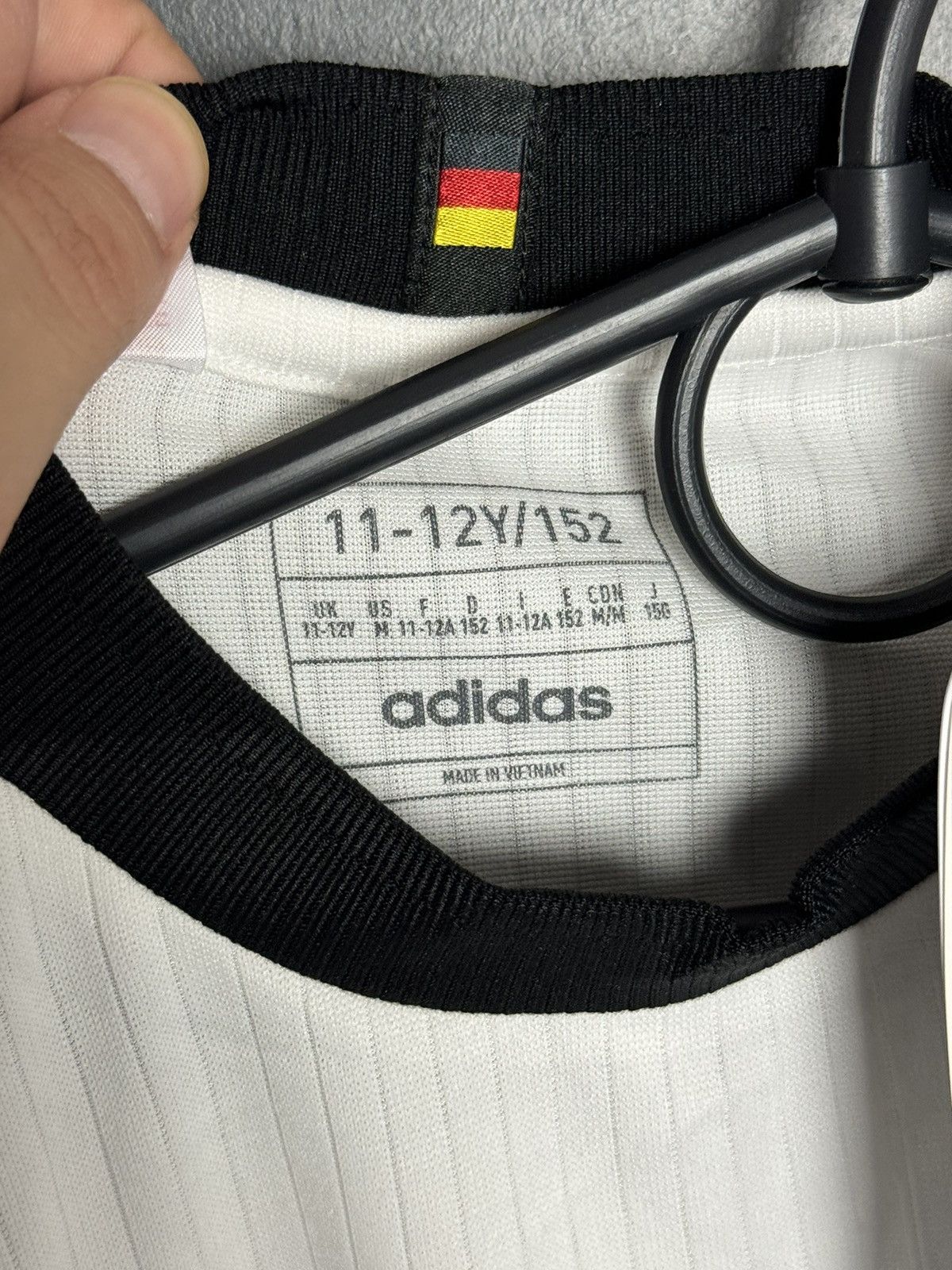 Adidas KIDS New Germany Anniversary 125 Musiala Football Jersey Size US XS / EU 42 / 0 - 8 Thumbnail