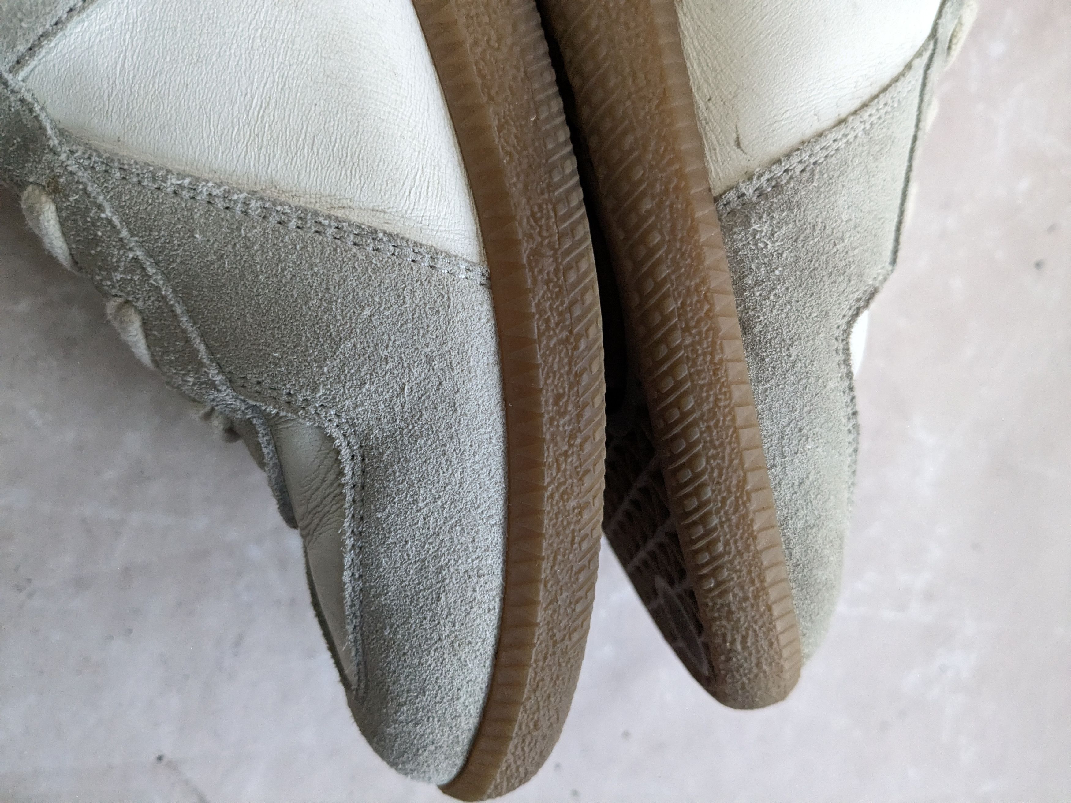 Maison Margiela Maison Margiela GAT Replica Gray White 9 42 Low Tops Size US 9 / EU 42 - 9 Thumbnail