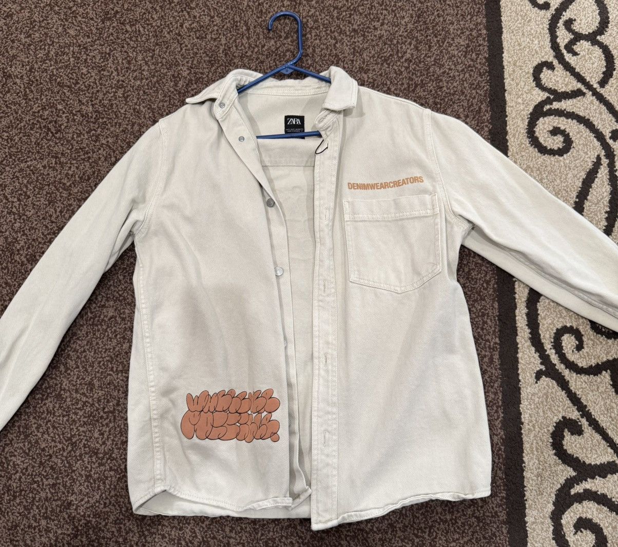 Zara Zara Denim Jacket Size US S / EU 44-46 / 1 - 1 Thumbnail