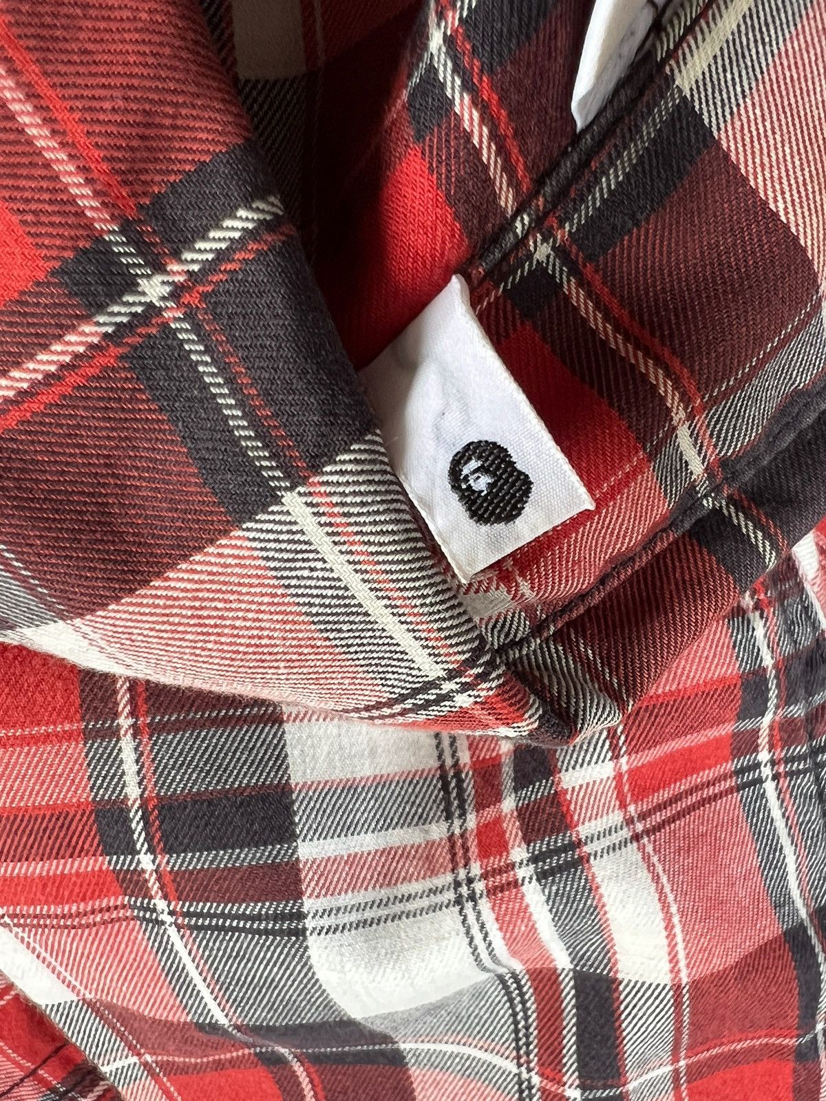 Bape × Nigo Bape Plaid Button Up Shirt Size US M / EU 48-50 / 2 - 11 Thumbnail