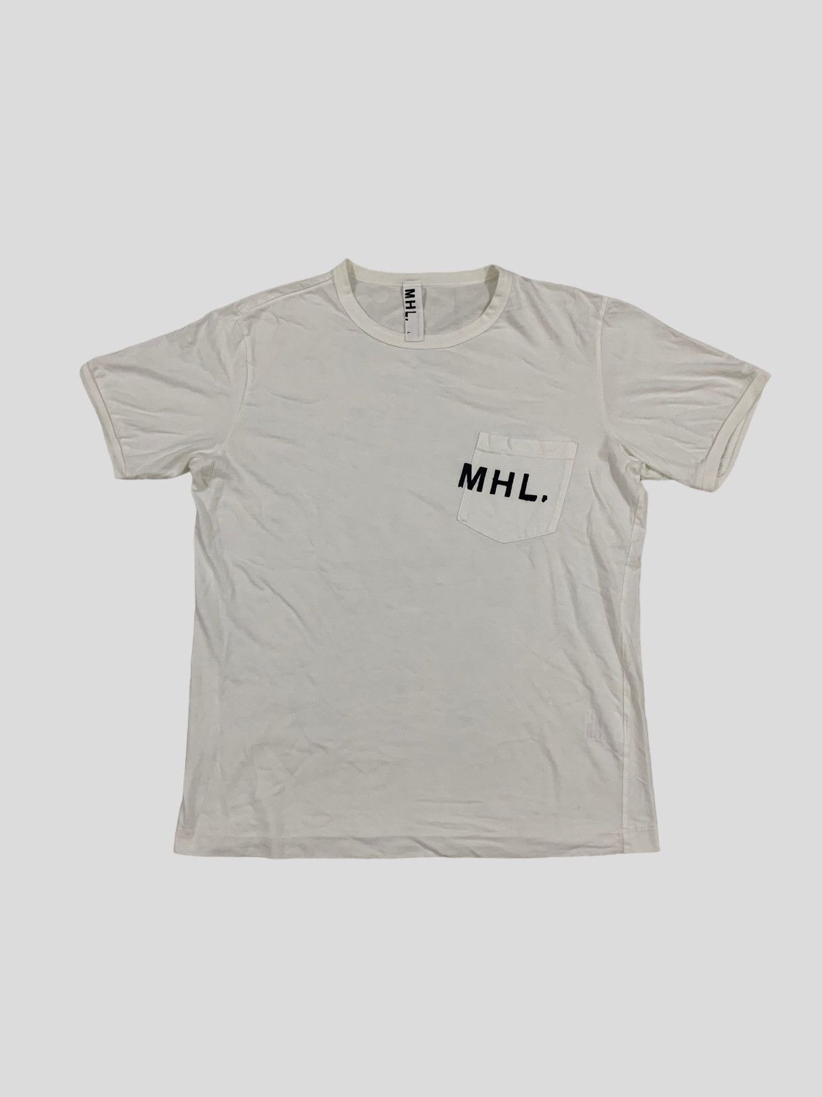 Designer × Margaret Howell MARGARET HOWELL POCKET TEE Size US L / EU 52-54 / 3 - 1 Thumbnail