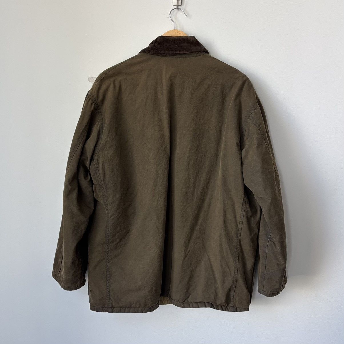 Polo Ralph Lauren Vintage Oilcloth Waxed Cotton Canvas Jacket Olive Size US M / EU 48-50 / 2 - 13 Thumbnail