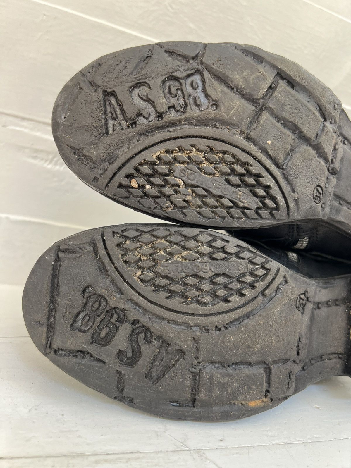 A.S.98 AS 98 Leather Boots Avant Garde KimRii x Guidi design Size US 7 / IT 37 - 11 Thumbnail