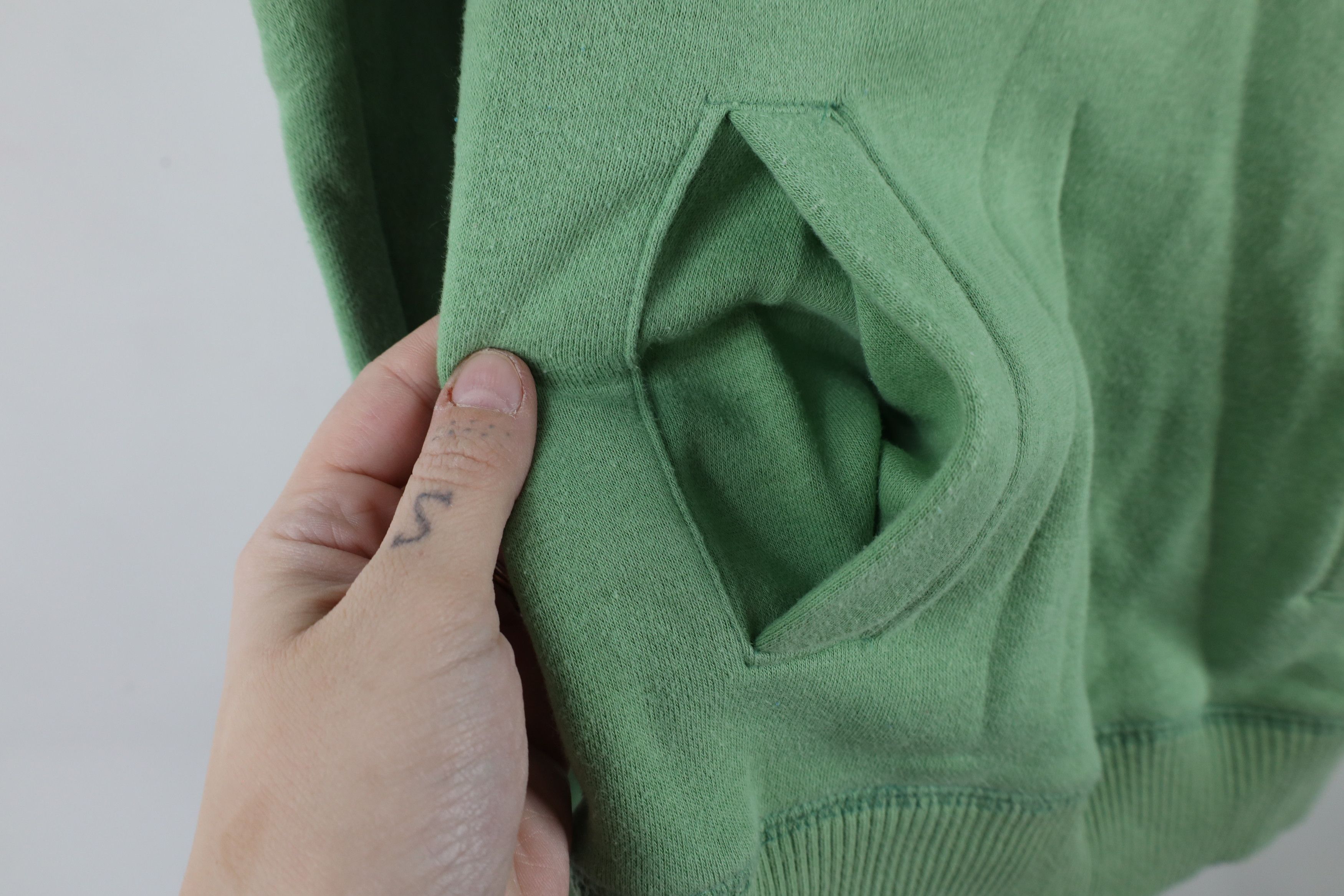Aeropostale × Vintage Vintage Y2K Babydoll Aeropostale Hoodie Sweatshirt Lime Size XS / US 0-2 / IT 36-38 - 7 Thumbnail