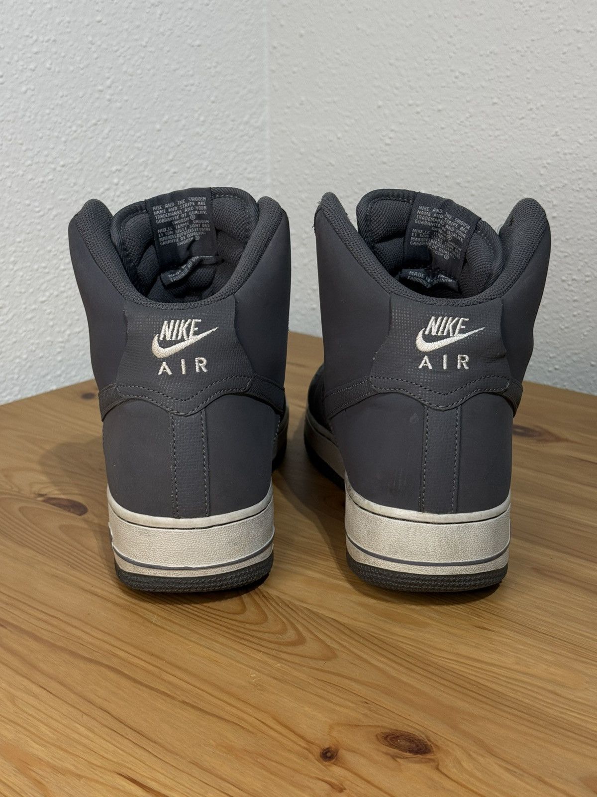 Nike (2012) Nike Air Force 1 High 07 Grey 315121-014 Size US 11 / EU 44 - 5 Thumbnail