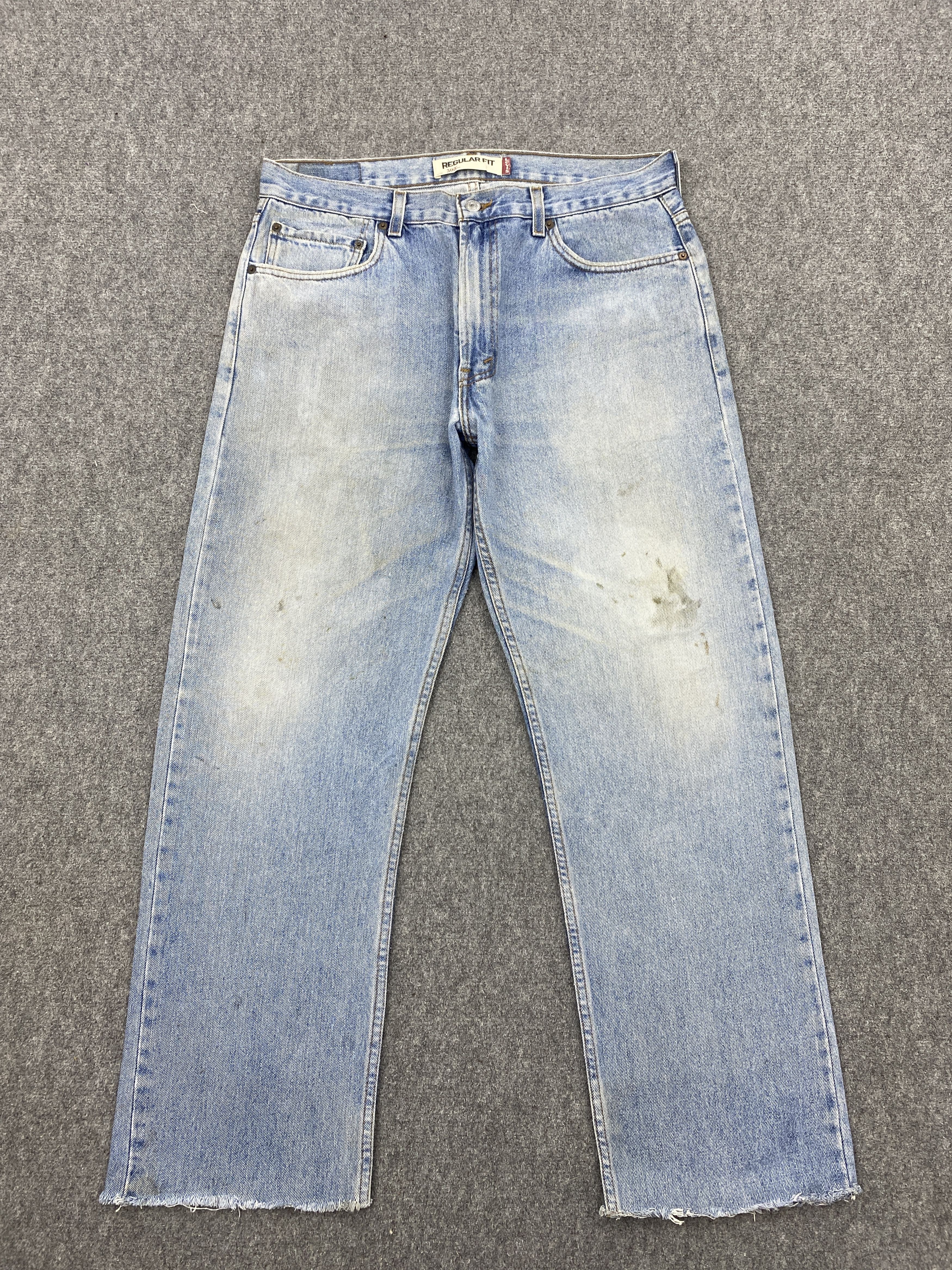 Levi's × Vintage Faded Blue Vintage Levi's 505 Regular Fit Jeans Size US 34 / EU 50 - 1 Thumbnail