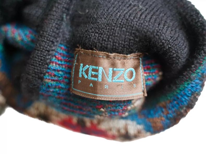 Kenzo KENZO Ethnic pattern knit sweater Size S / US 4 / IT 40 - 9 Thumbnail